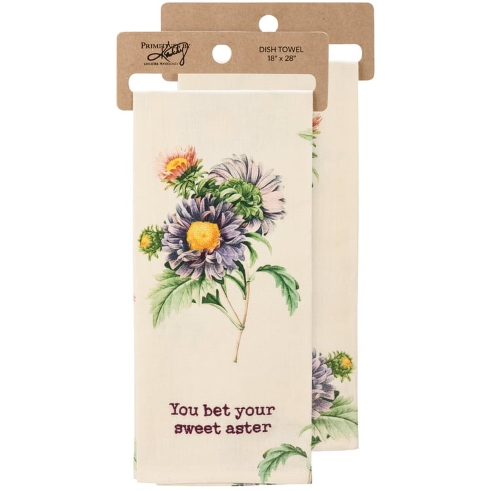 Primitives by Kathy Primitives by Kathy-You Bet Your Sweet Aster Kitchen Towel