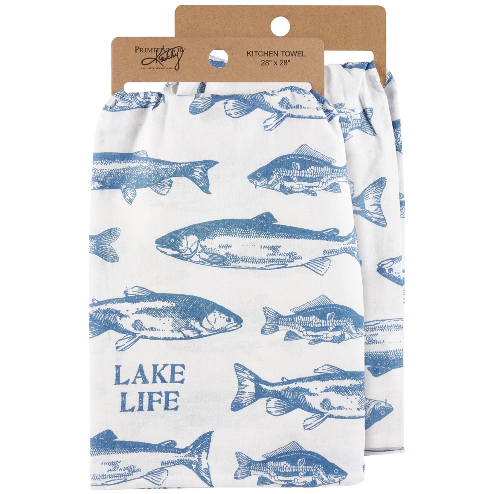 Primitives by Kathy Primitives by Kathy-Lake Life Kitchen Towel