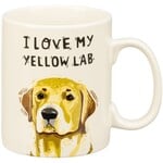Primitives by Kathy Yellow Lab Mug