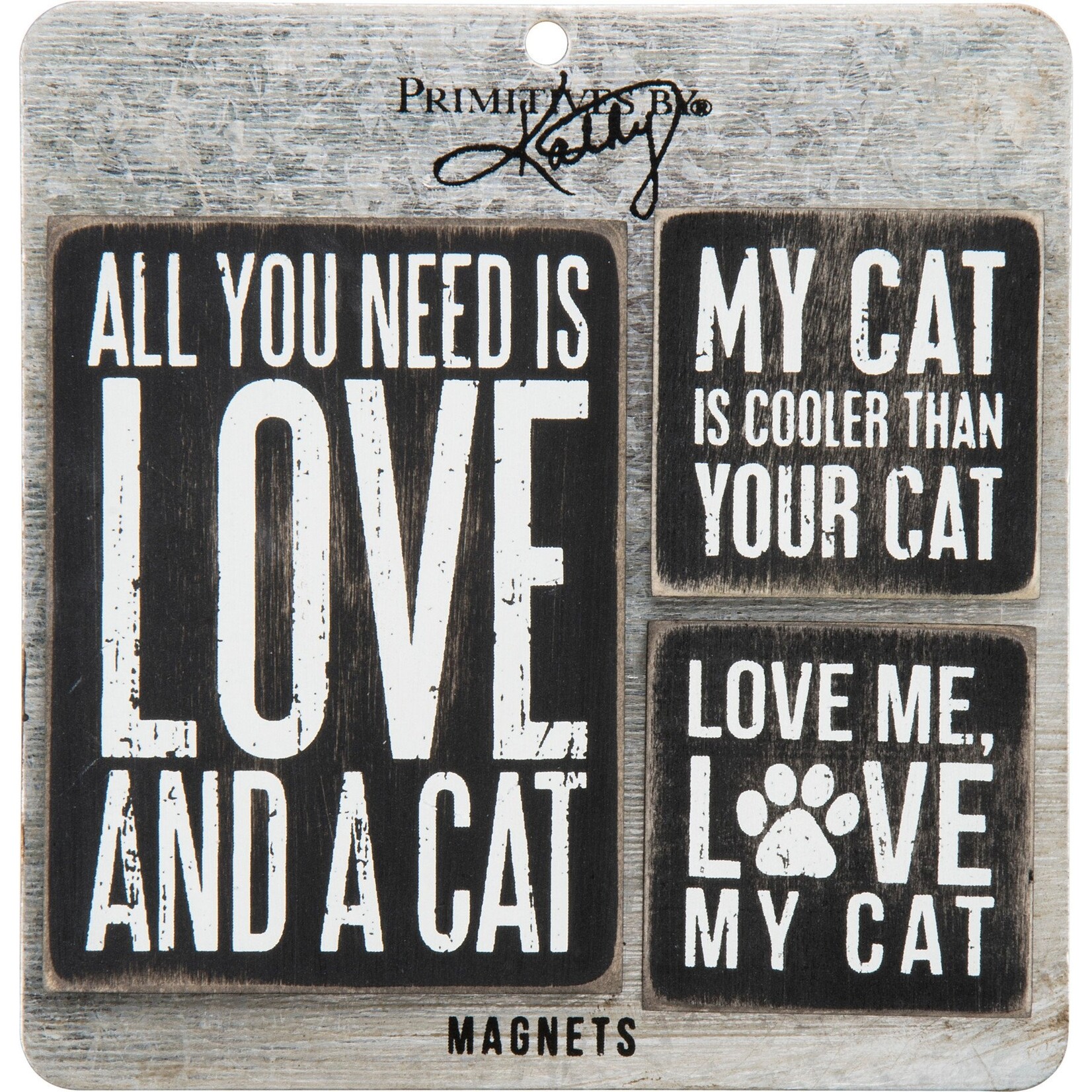Primitives by Kathy Primitives by Kathy-Cat Magnet Set