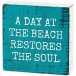 Primitives by Kathy Restores The Soul Block Sign
