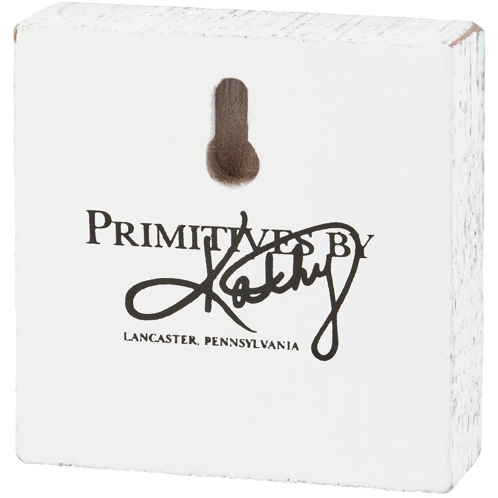 Primitives by Kathy Primitives by Kathy-Restores The Soul Block Sign