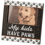 Primitives by Kathy My Kids Have Paws Photo Frame