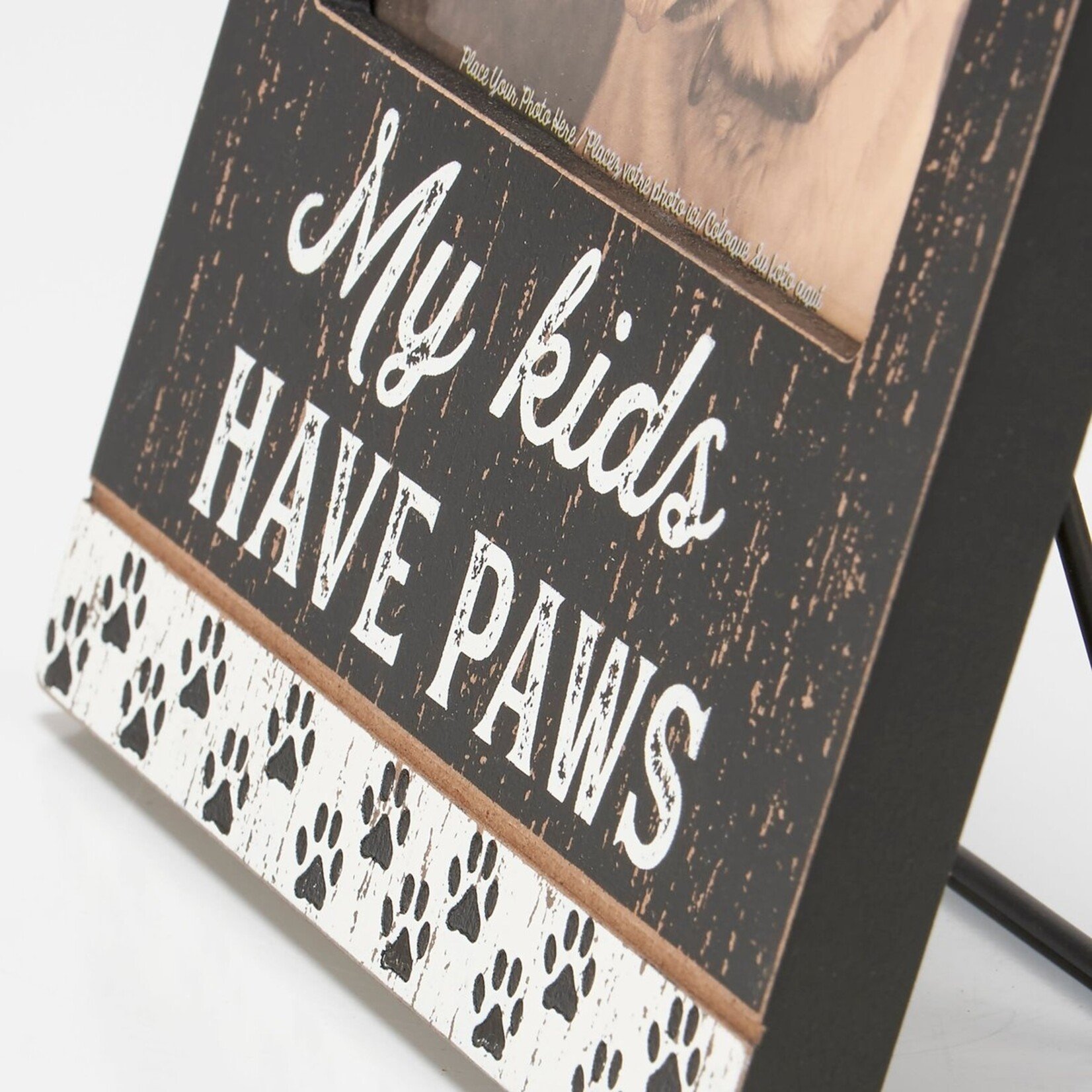 Primitives by Kathy Primitives by Kathy-My Kids Have Paws Photo Frame