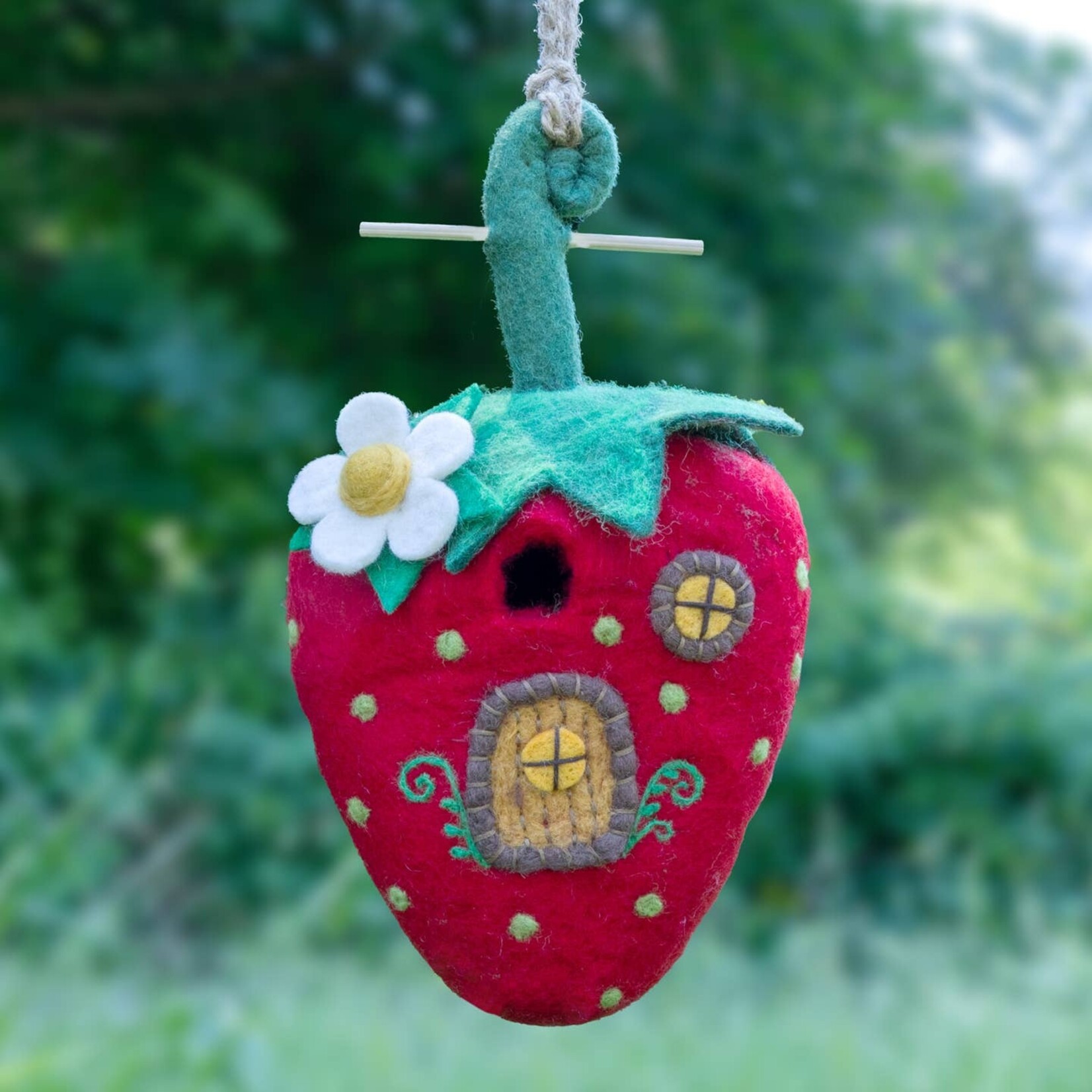 DZI DZI Strawberry Birdhouse