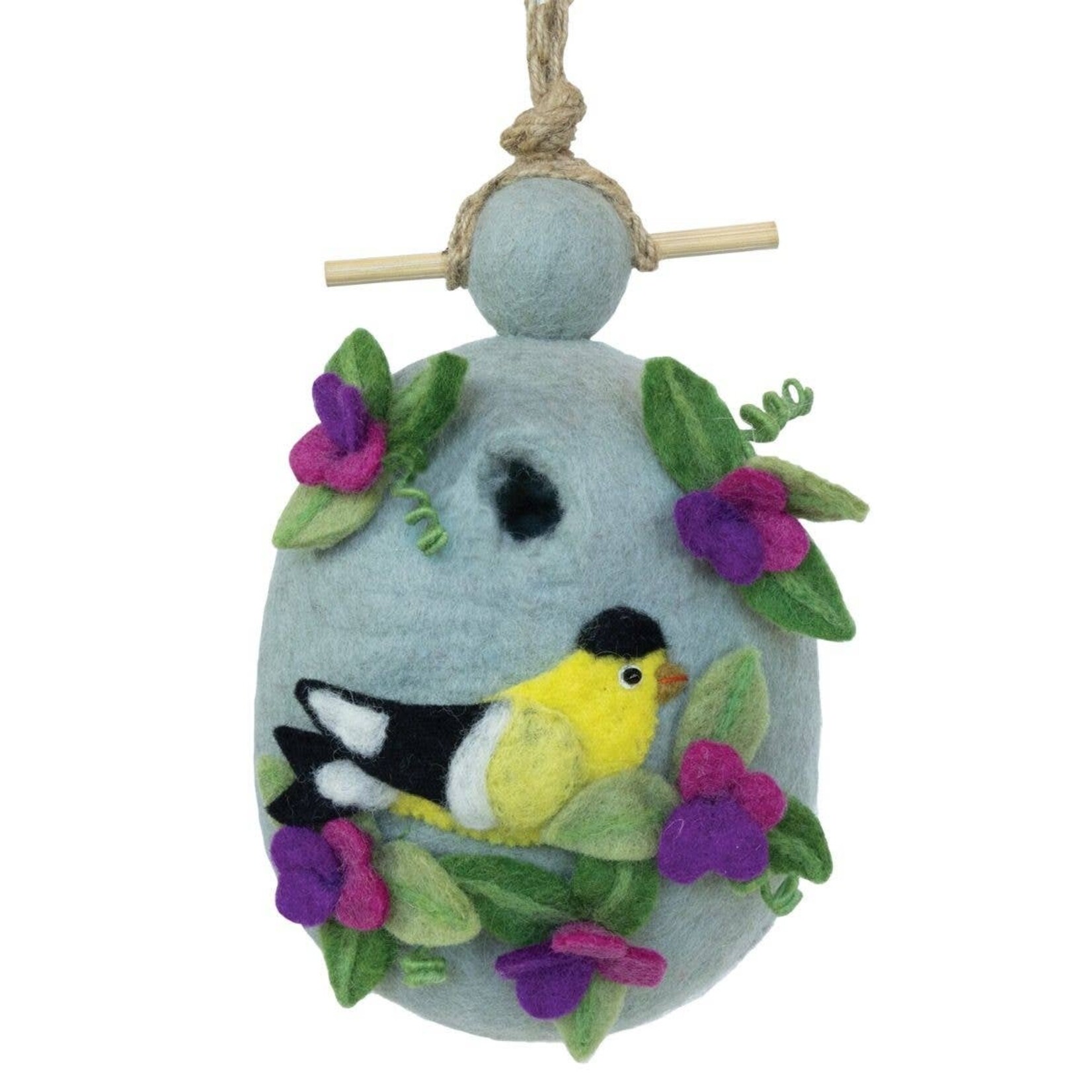 DZI DZI Sweetpea Goldfinch Birdhouse