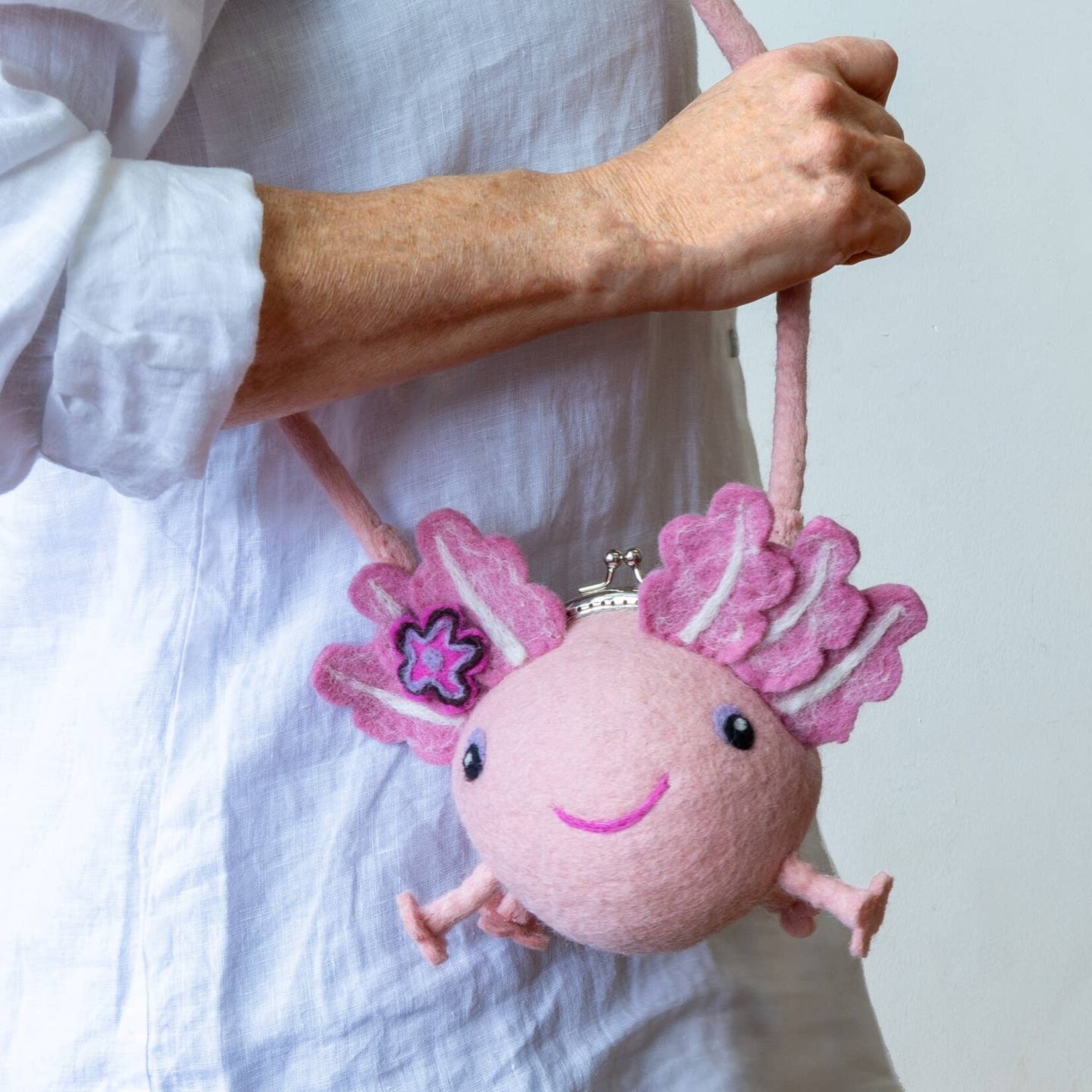 DZI DZI-Critter Clutch: Axolotl