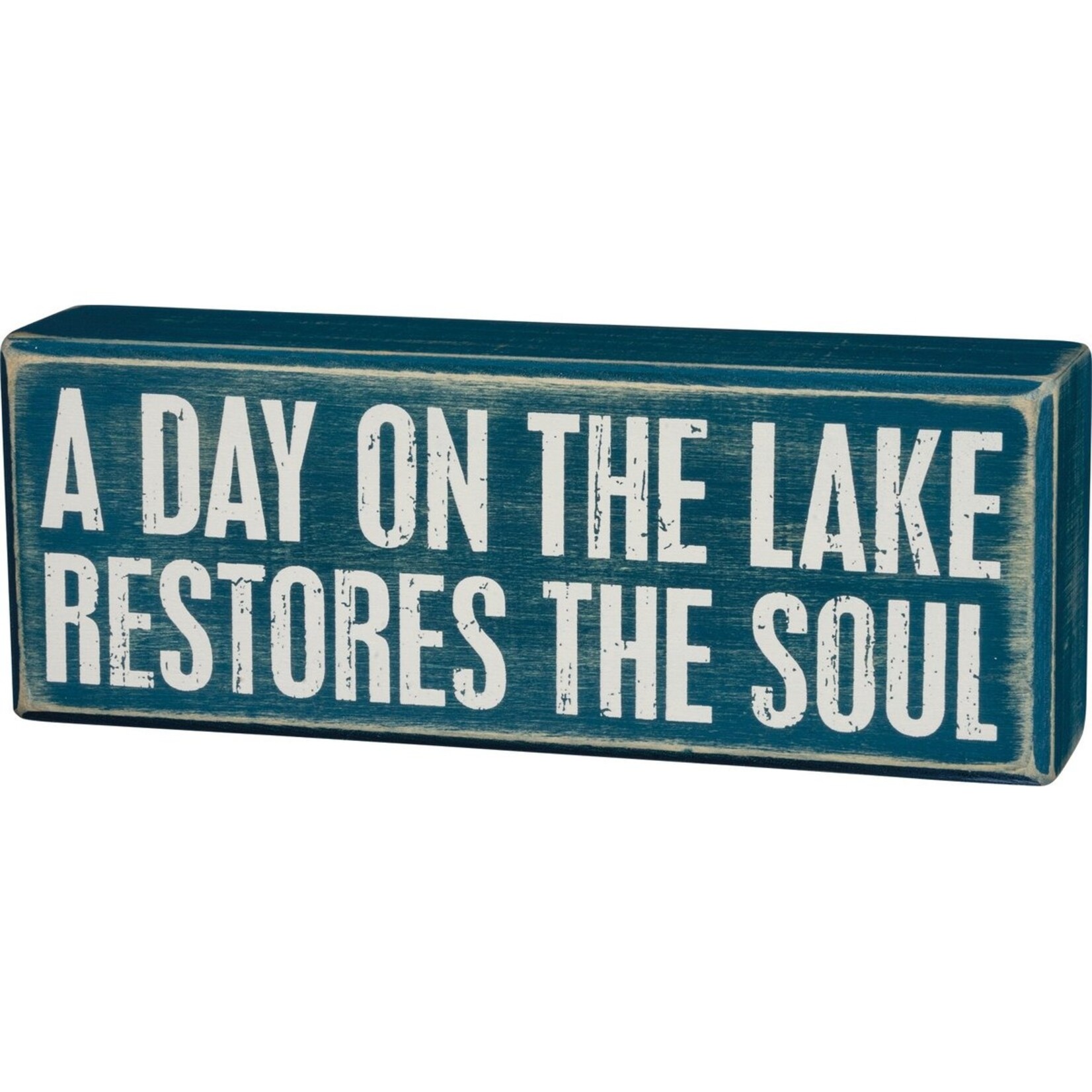 Primitives by Kathy Primitives by Kathy-Restores Soul Box Sign