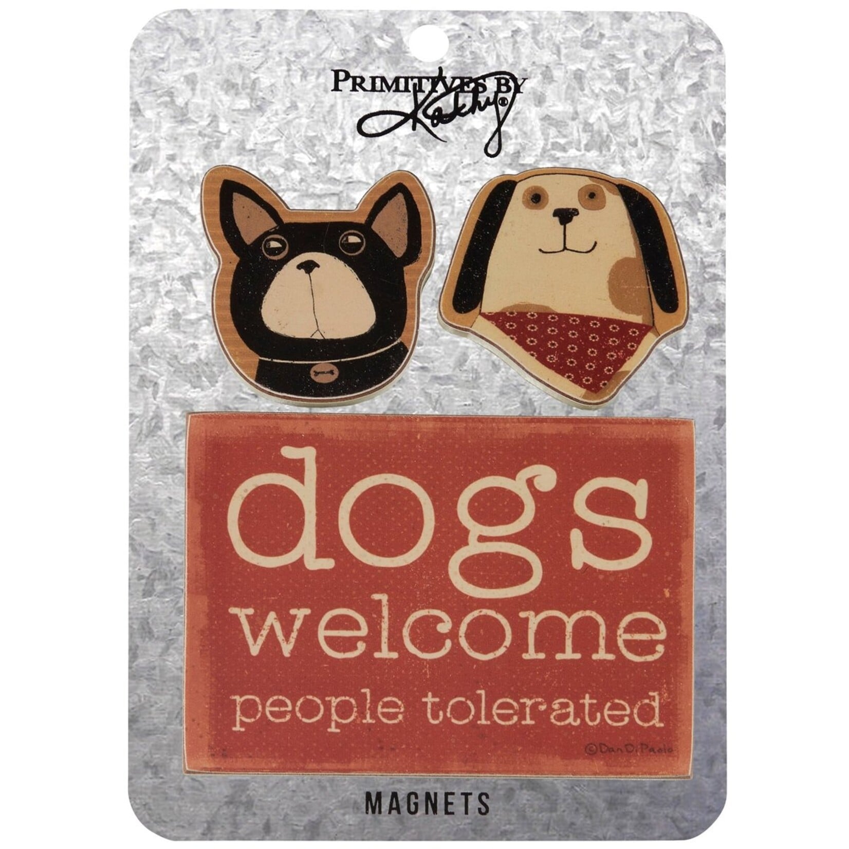 Primitives by Kathy Primitives by Kathy-Dogs Welcome Magnet Set