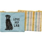 Primitives by Kathy Love My Lab Zipper Wallet