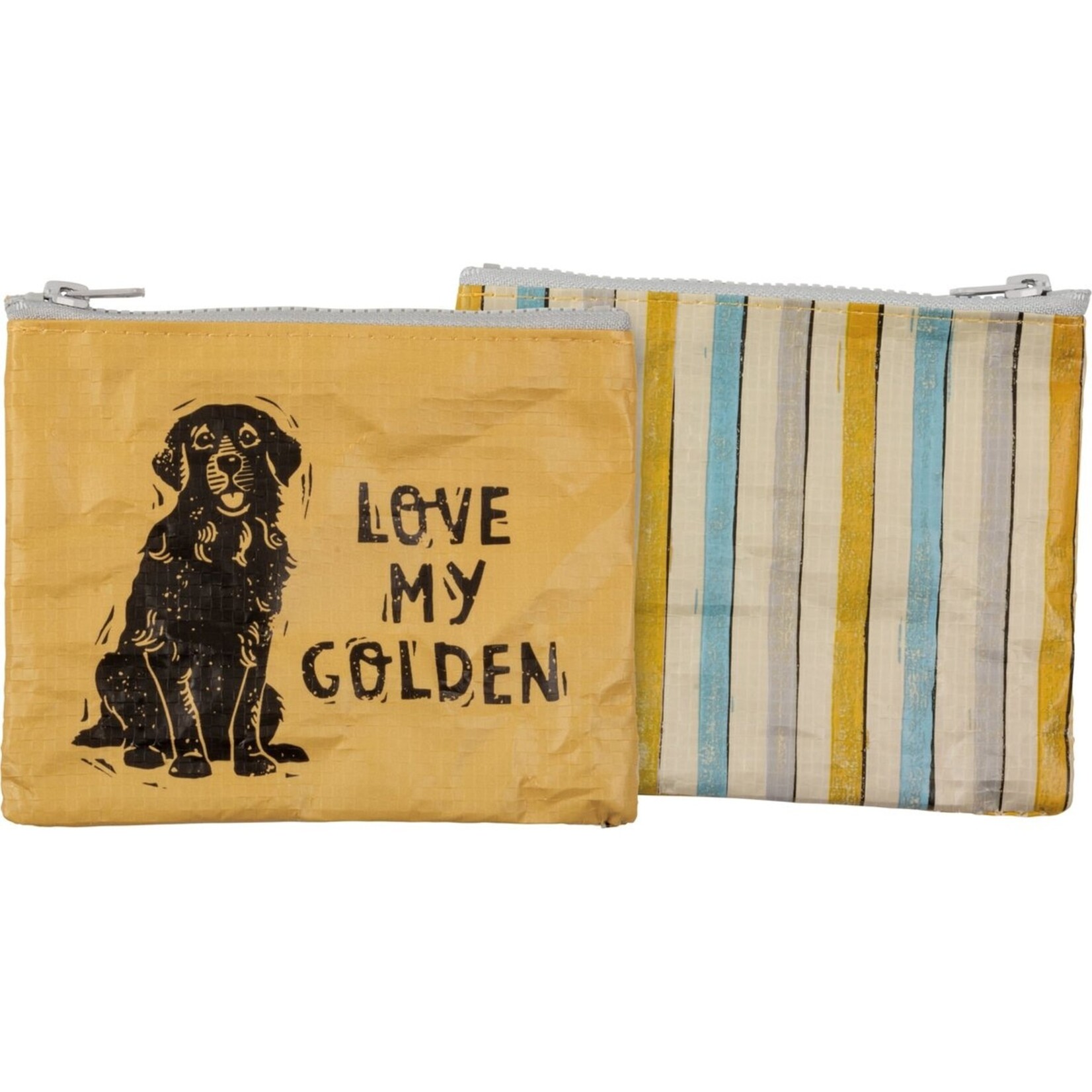 Primitives by Kathy Primitives by Kathy-Love My Golden Zipper Wallet