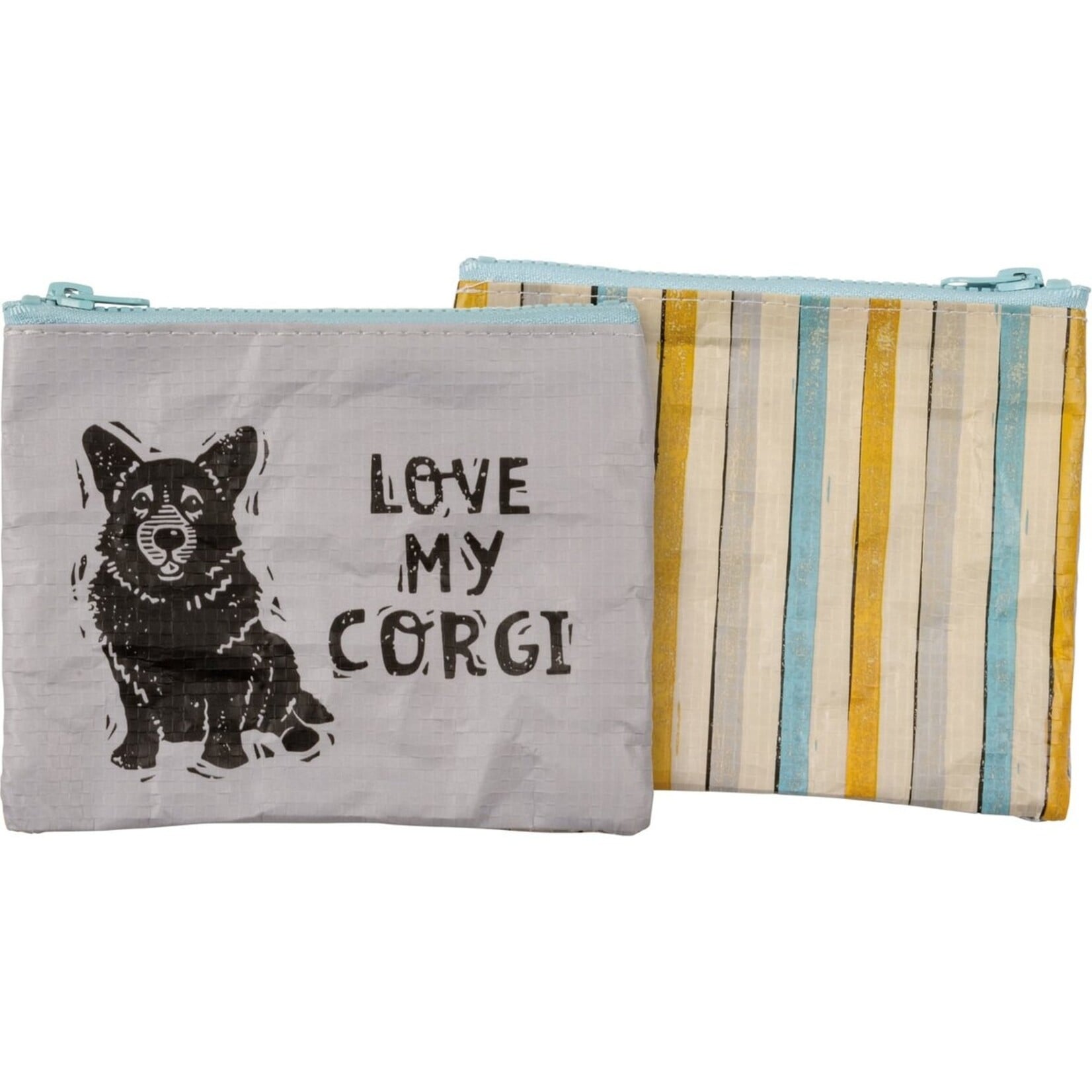 Primitives by Kathy Primitives by Kathy-Love My Corgi Zipper Wallet