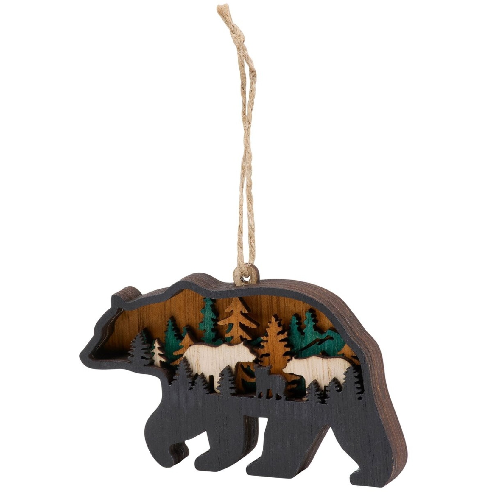 Primitives by Kathy Primitives by Kathy-Black Bear Magnetic Ornament