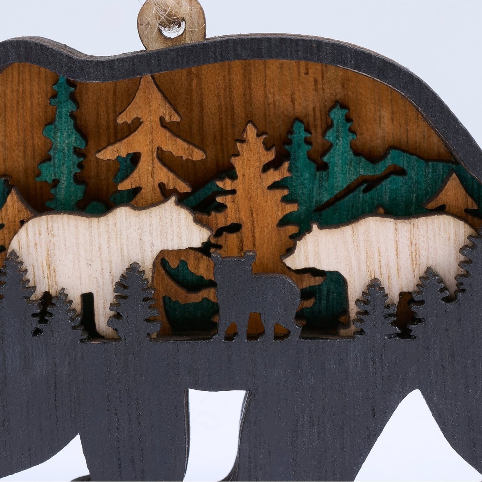 Primitives by Kathy Primitives by Kathy-Black Bear Magnetic Ornament