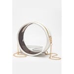 Hana Round Crossbody White