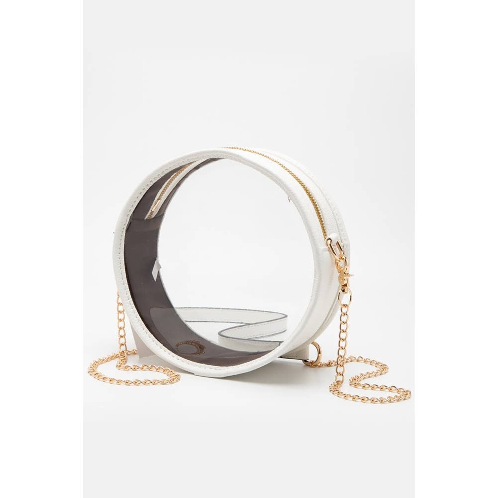 Hana Hana Round Crossbody White