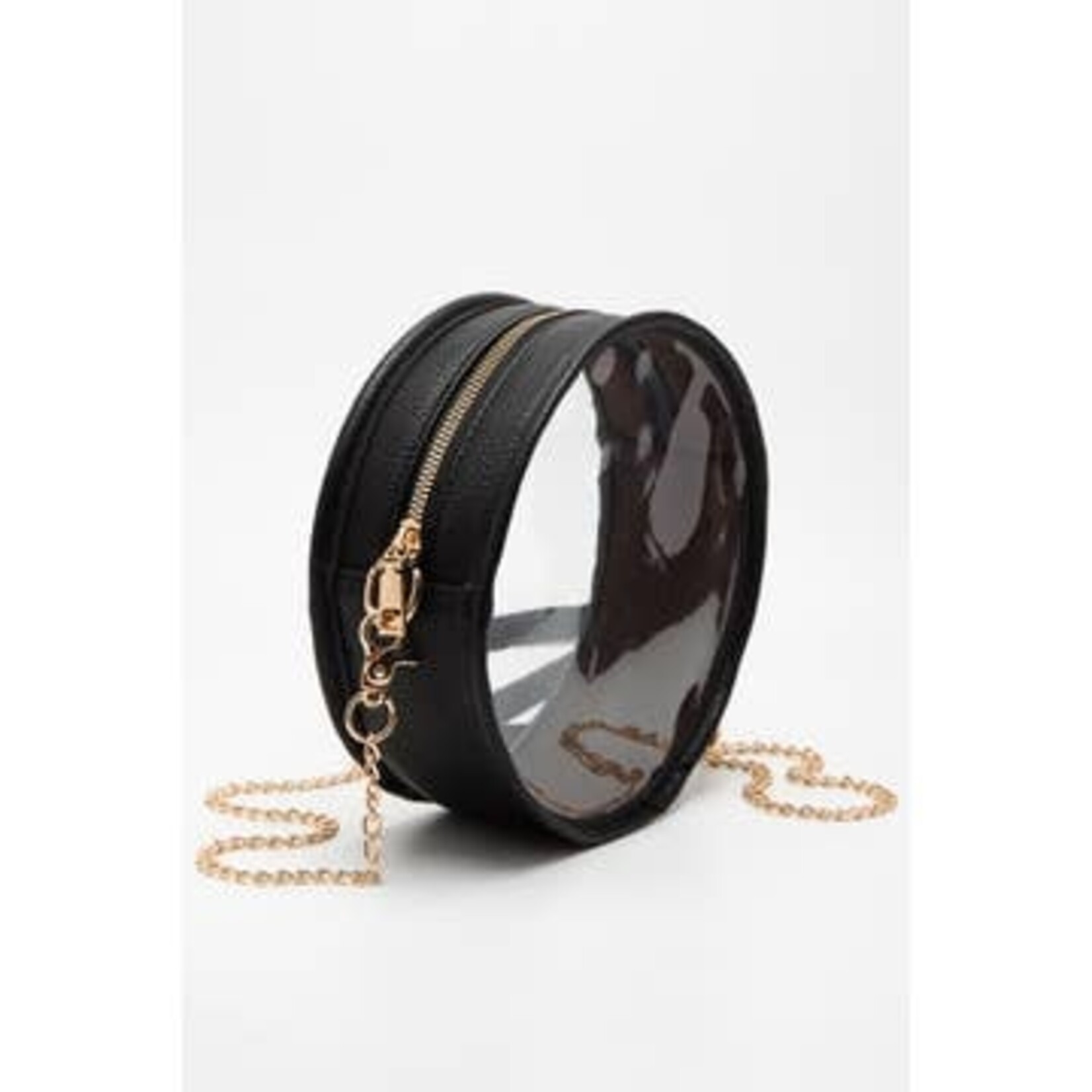 Hana Hana-Round Crossbody Bag Gold