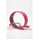 Hana Hana Round Crossbody Bag Fuchsia