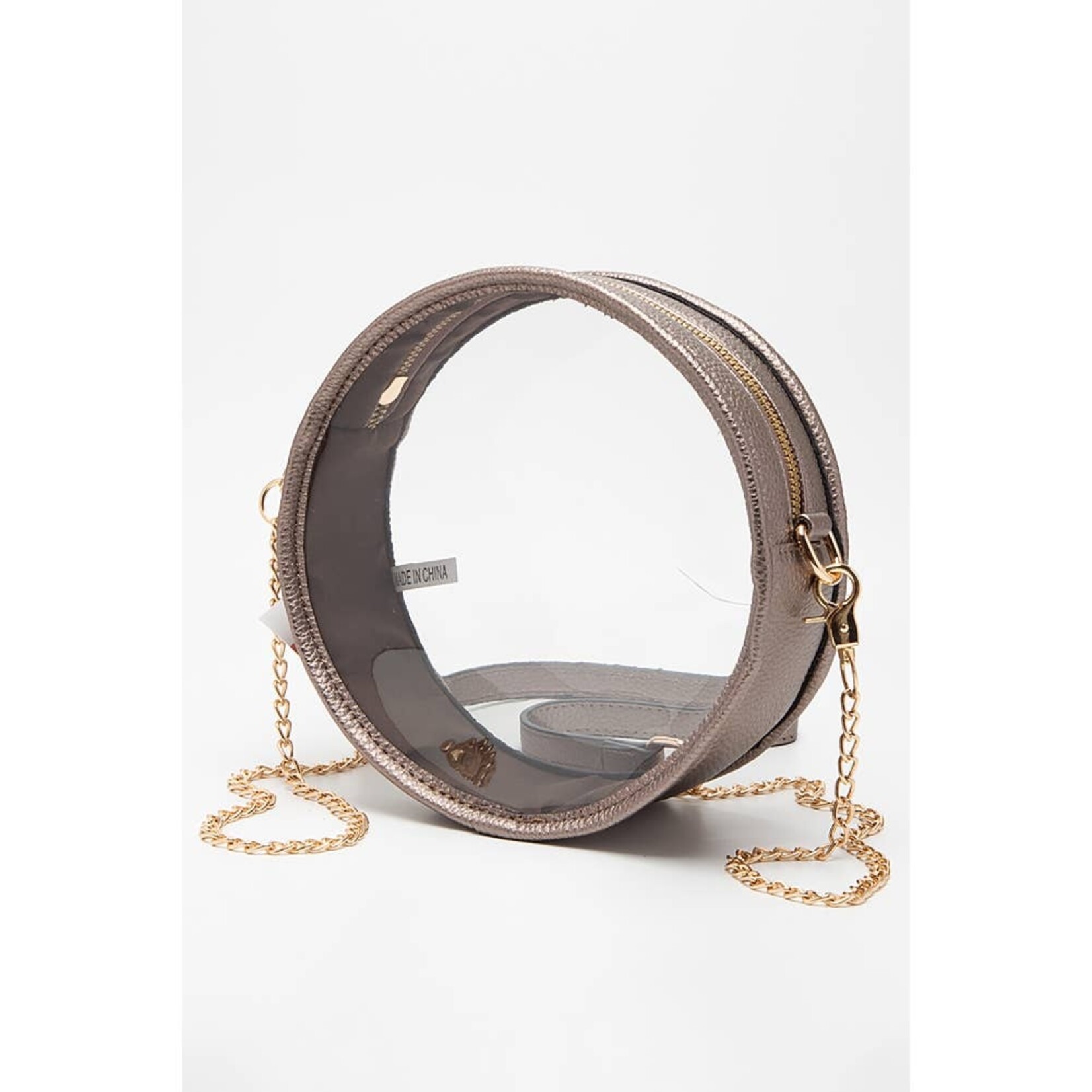 Hana Hana Round Crossbody Bronze