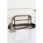 Hana Clear Camera Bag Leopard