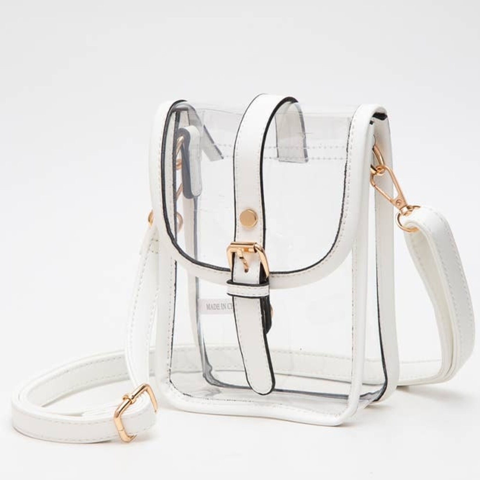 Hana Hana Clear Cross Body White
