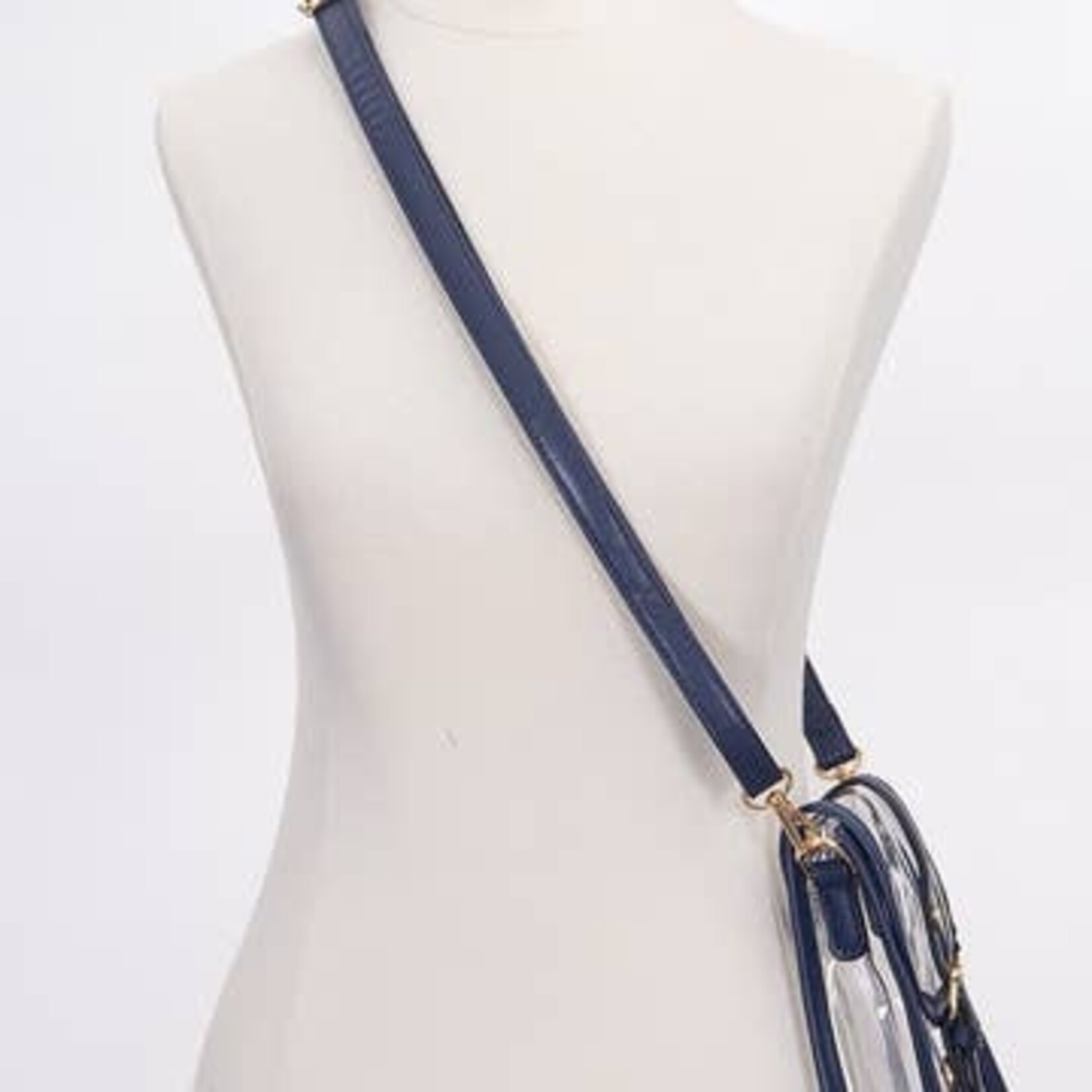 Hana Hana Clear Cross Body Black