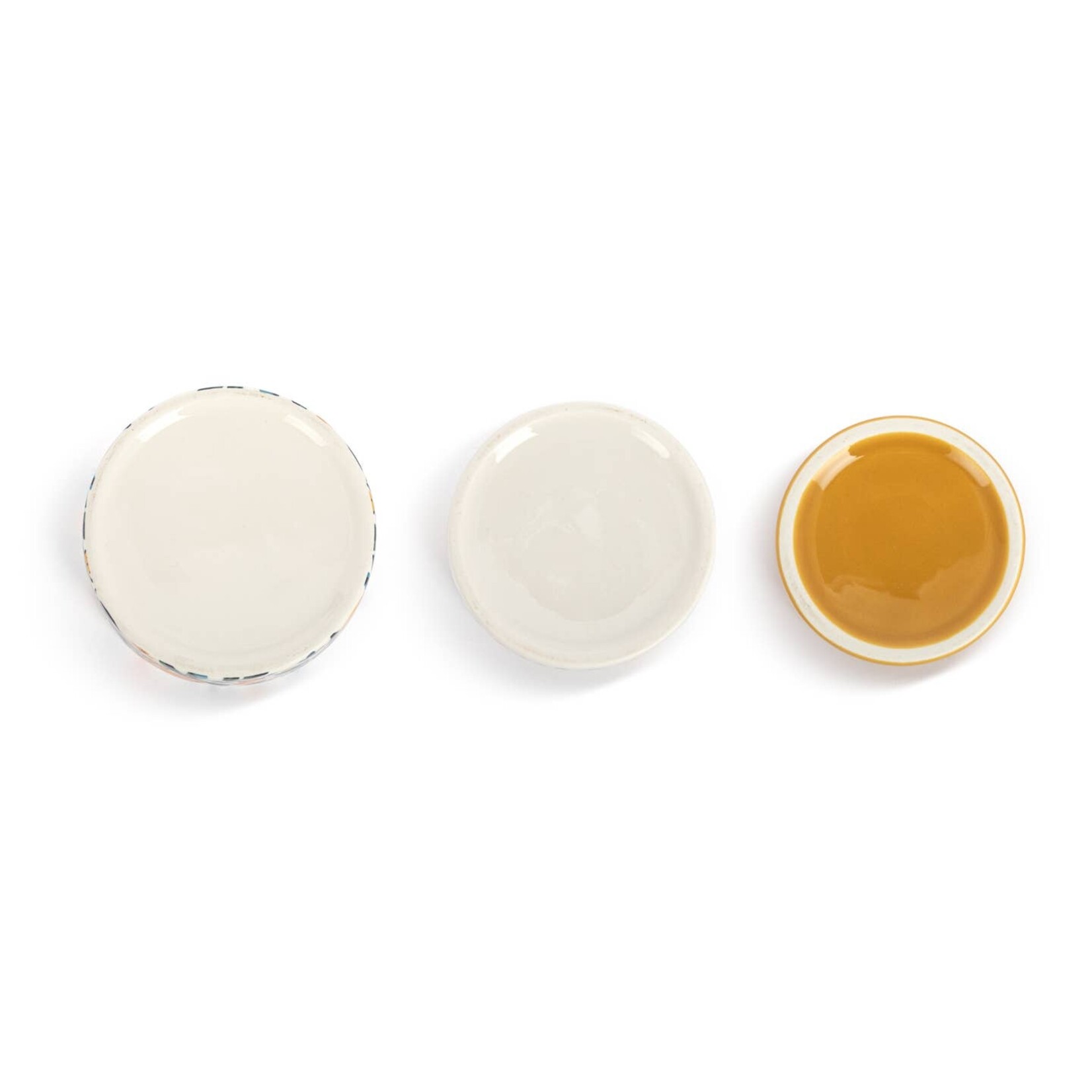 Demdaco Demdaco-Nesting Prep Bowls Citrus Blooms - Set of 3