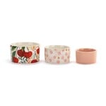 Demdaco Nesting Prep Bowls Cherry - Set of 3
