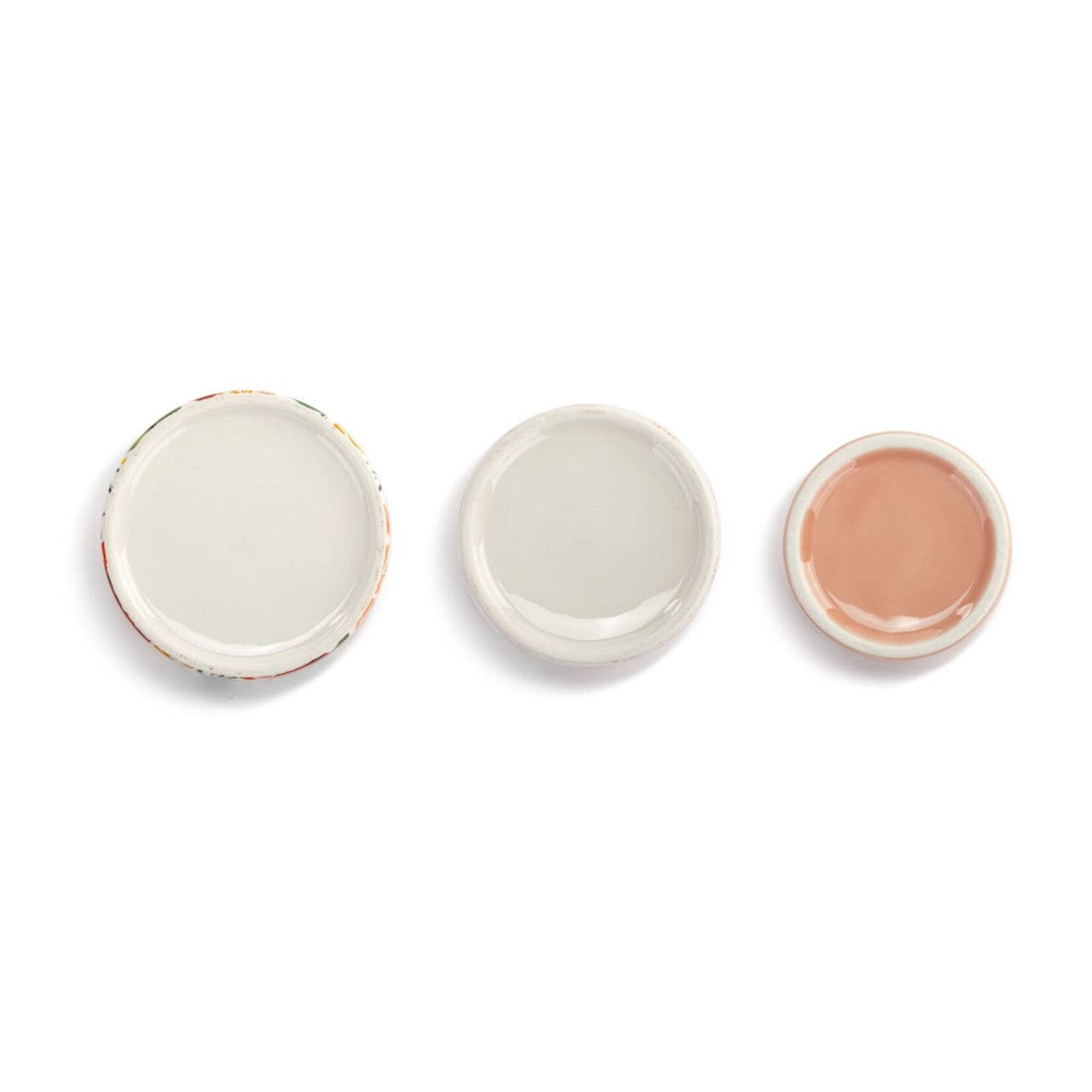 Demdaco Demdaco-Nesting Prep Bowls Cherry - Set of 3