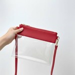 Mimi Wholesale Red-Crossbody Clear