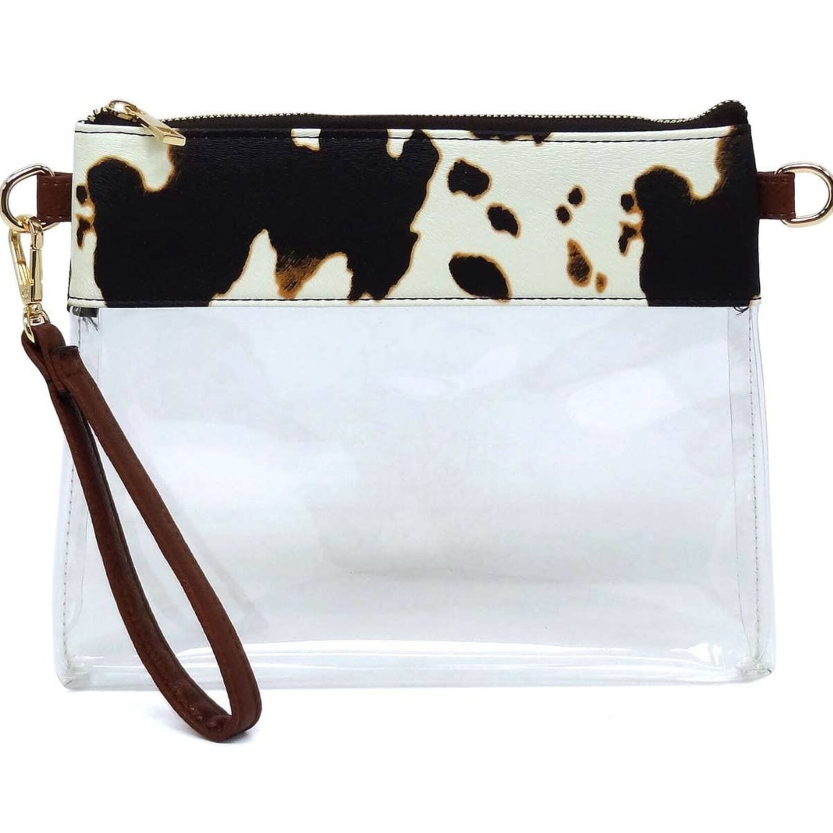 Mimi Wholesale Mimi-Cow Crossbody Clear