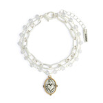 Demdaco Sacred Heart Bracelet - Silver