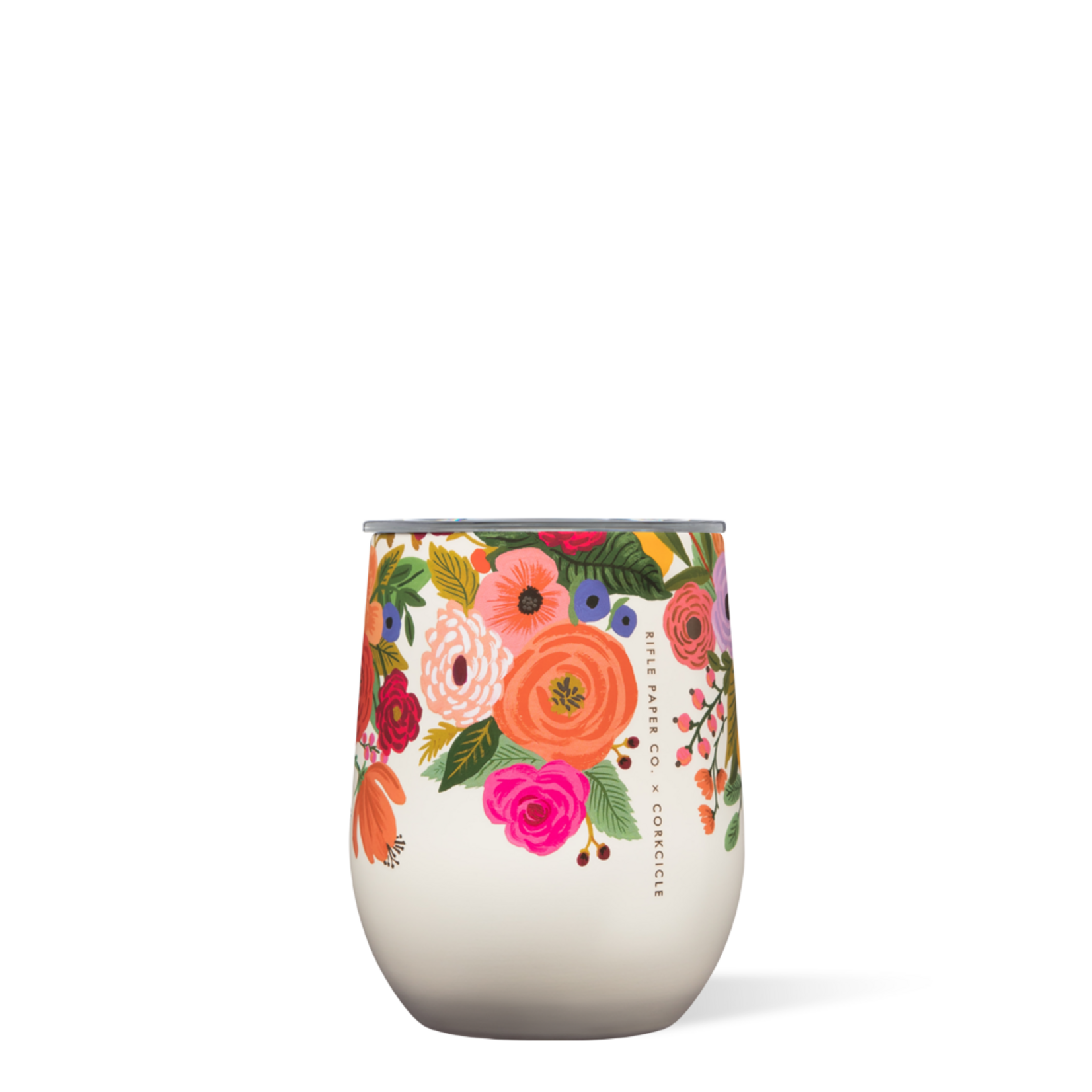 Corkcicle Corkcicle Stemless Garden Party Cream