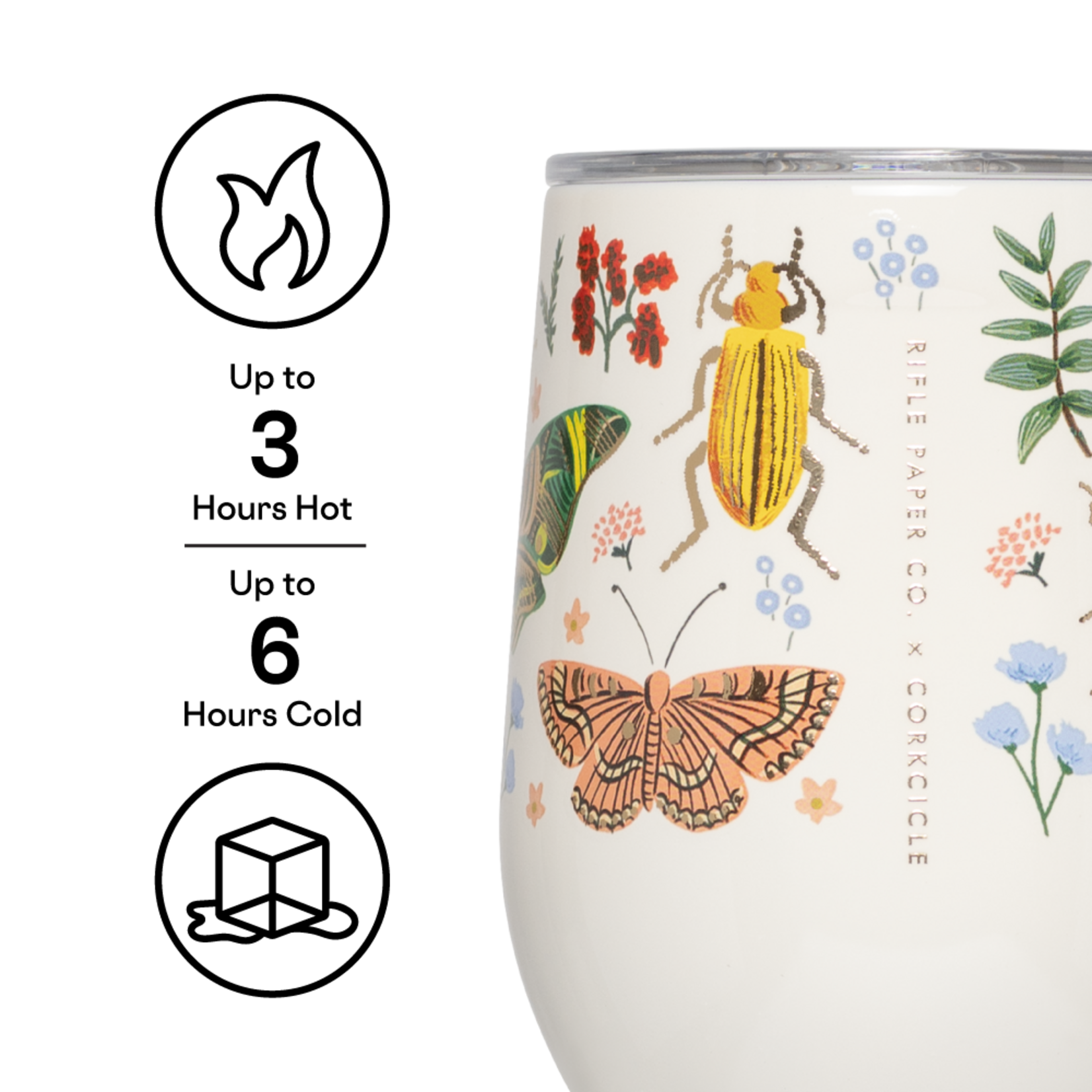 Corkcicle Corkcicle Stemless Curio Cream
