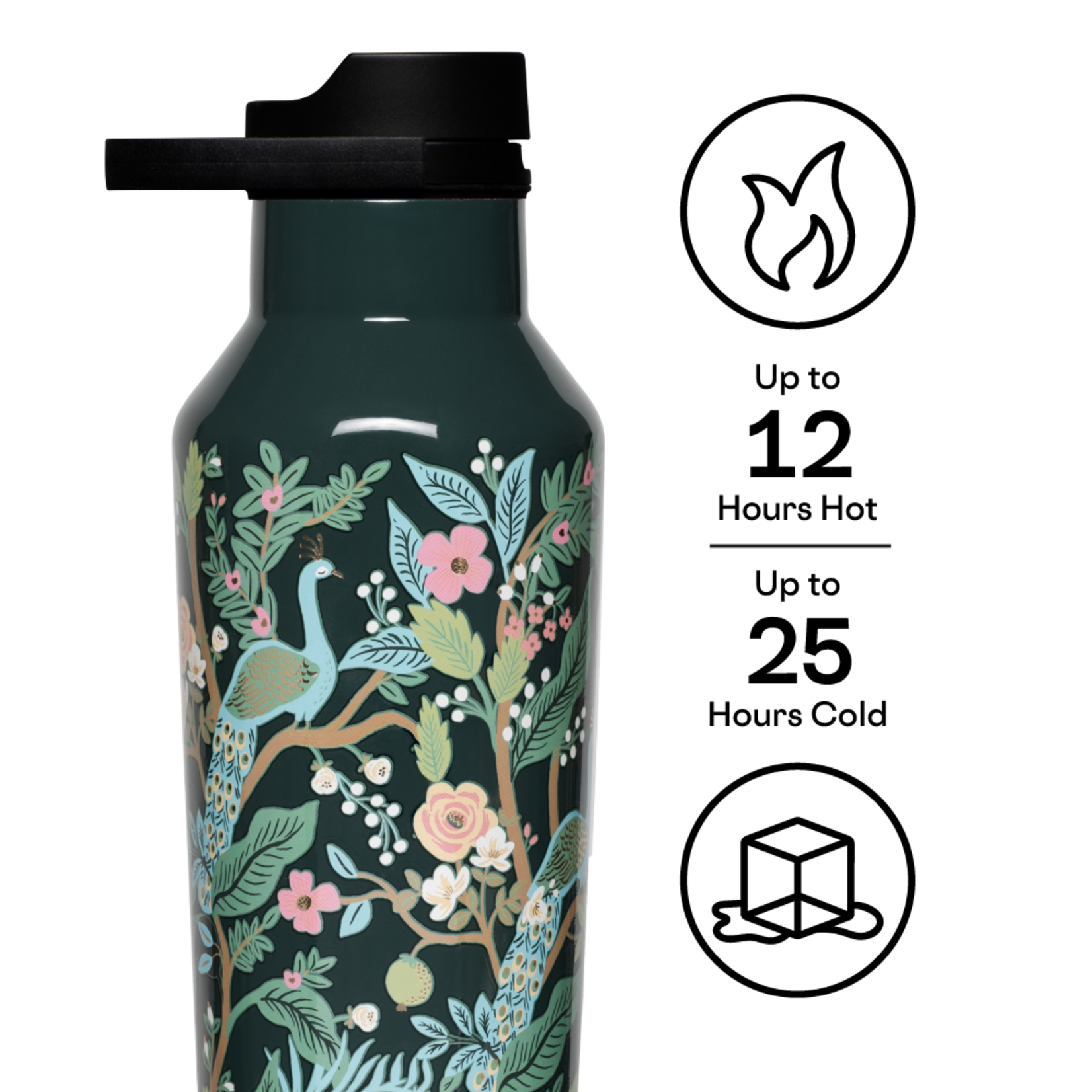 Corkcicle Corkcicle Canteen 20oz Peacock Blue