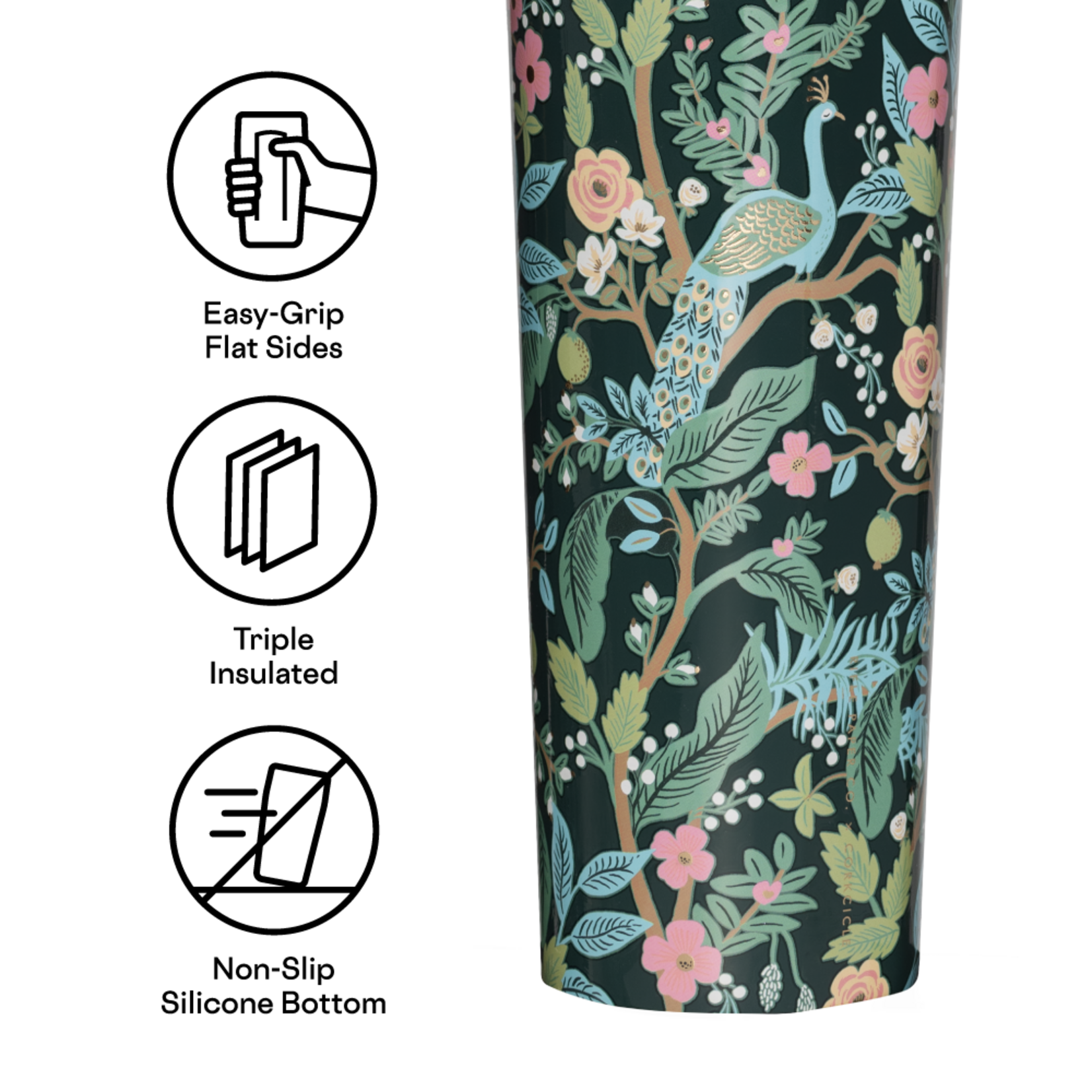Corkcicle Corkcicle Canteen 20oz Peacock Blue