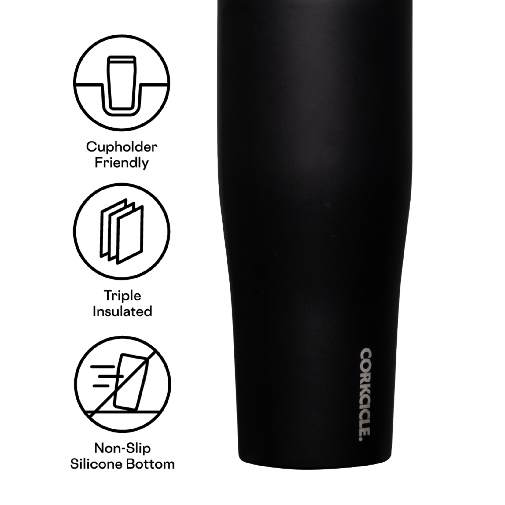 Corkcicle Corkcicle Go Cup 30oz Solar Circuit