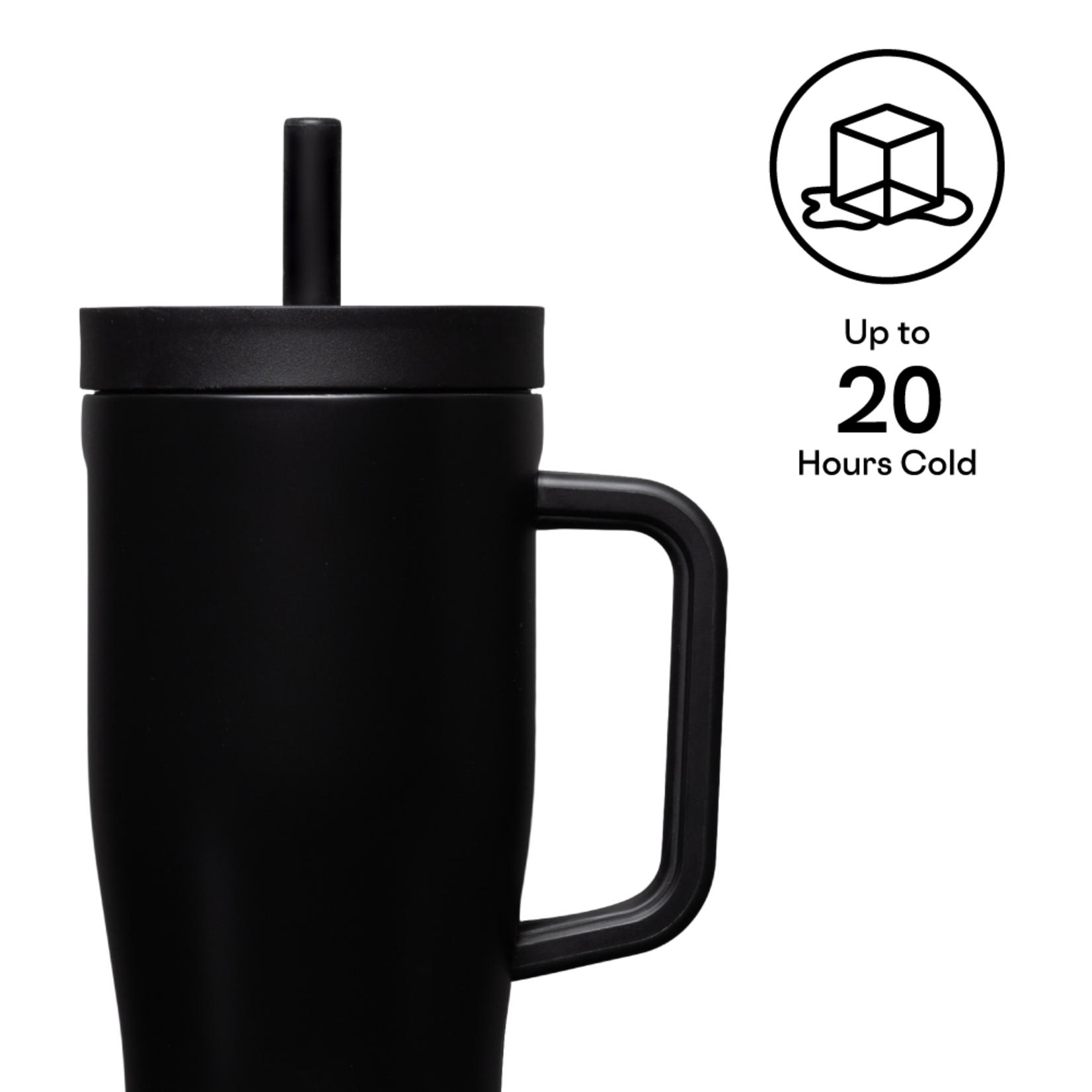Corkcicle Corkcicle Cruiser 22oz Black Bows