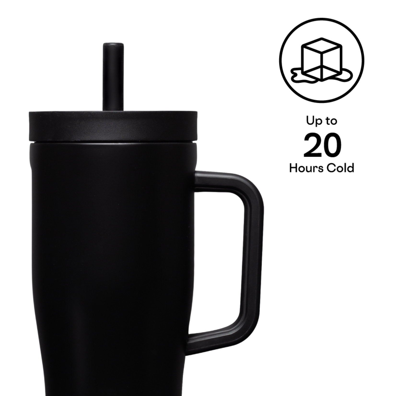 Corkcicle Corkcicle Cruiser Black Bows | 22oz