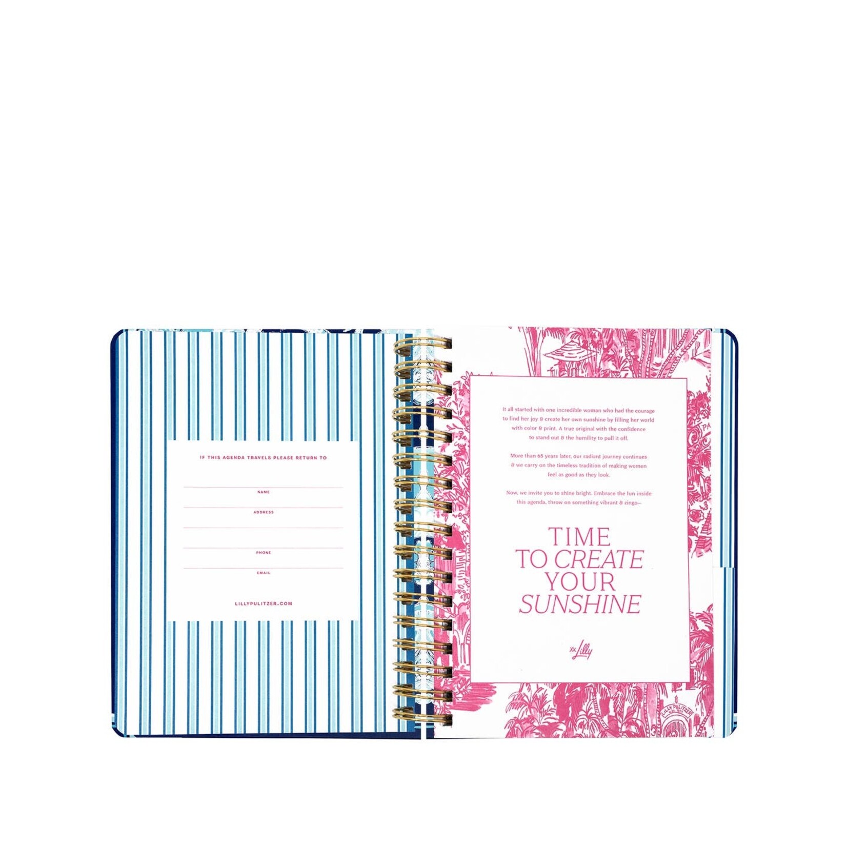 Lilly Pulitzer Lilly Pulitzer-Large Agenda Shell Shine