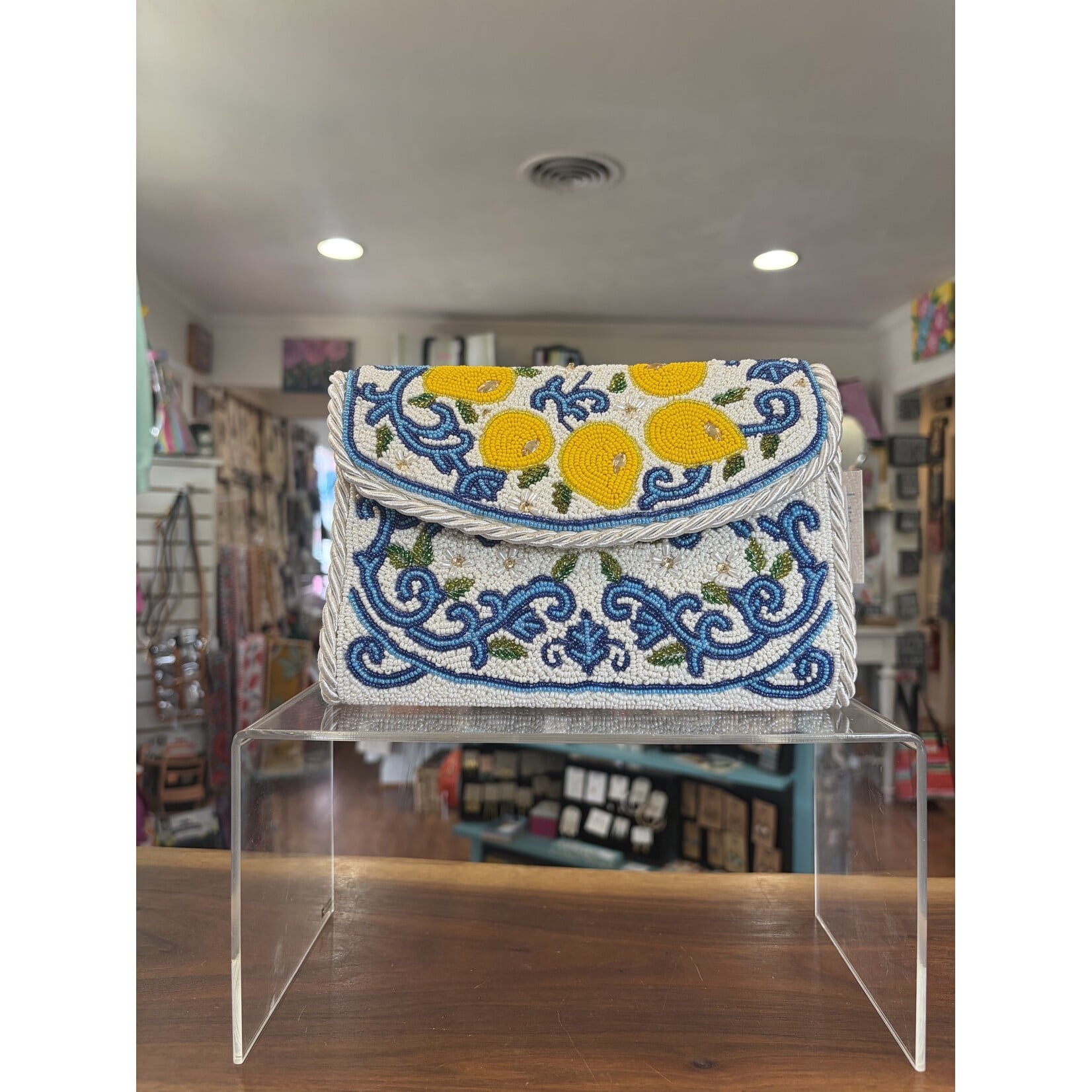 LA Chic Designs LA Chic Designs-Blue Lemon Bag