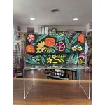 LA Chic Designs Floral Leaves Bag
