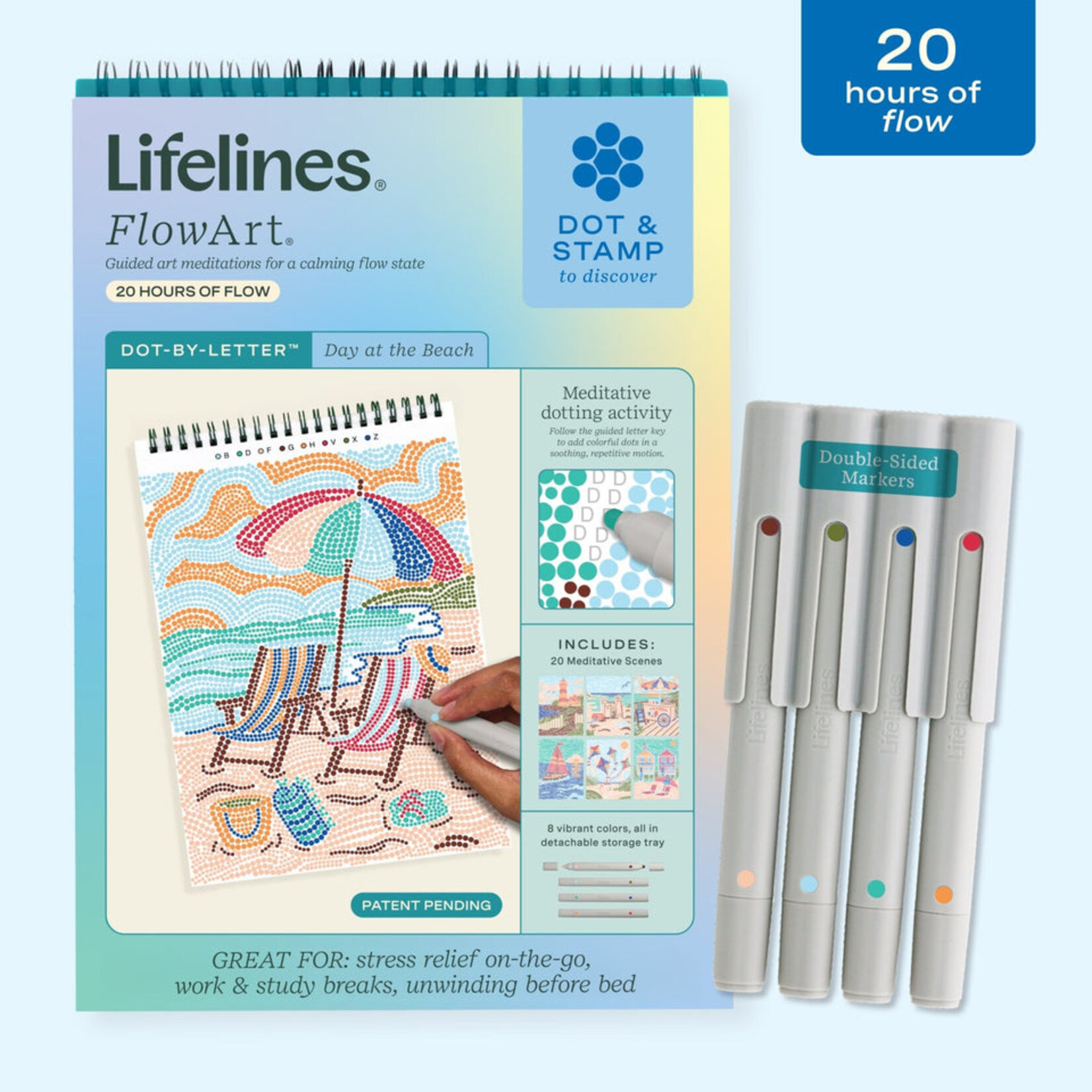 Lifelines Life Flow Art Day at the Beach