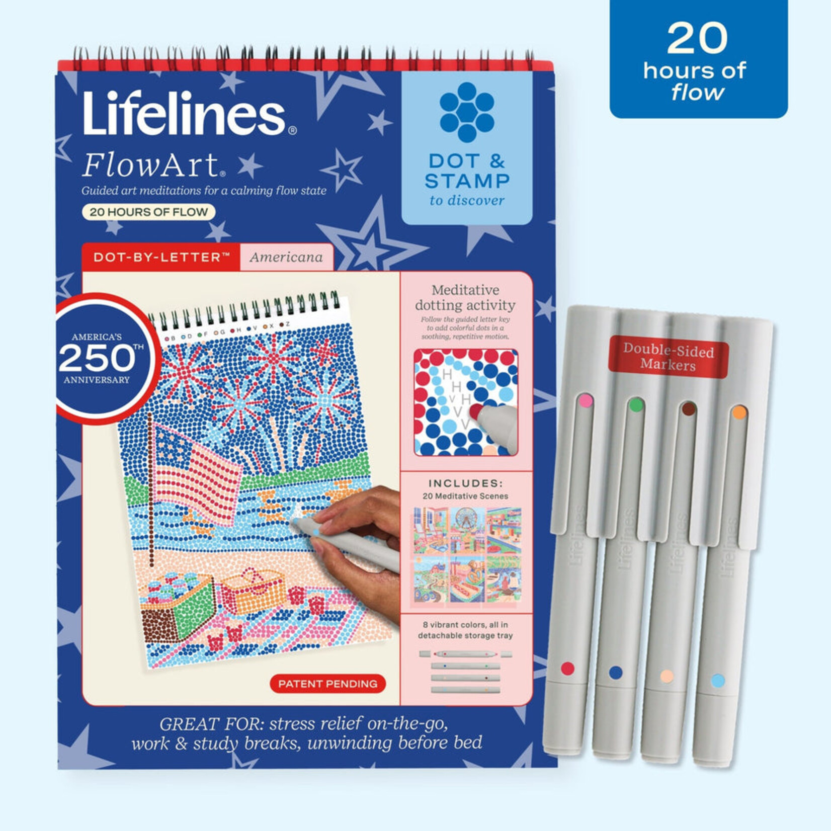 Lifelines Life Flow Art Americana