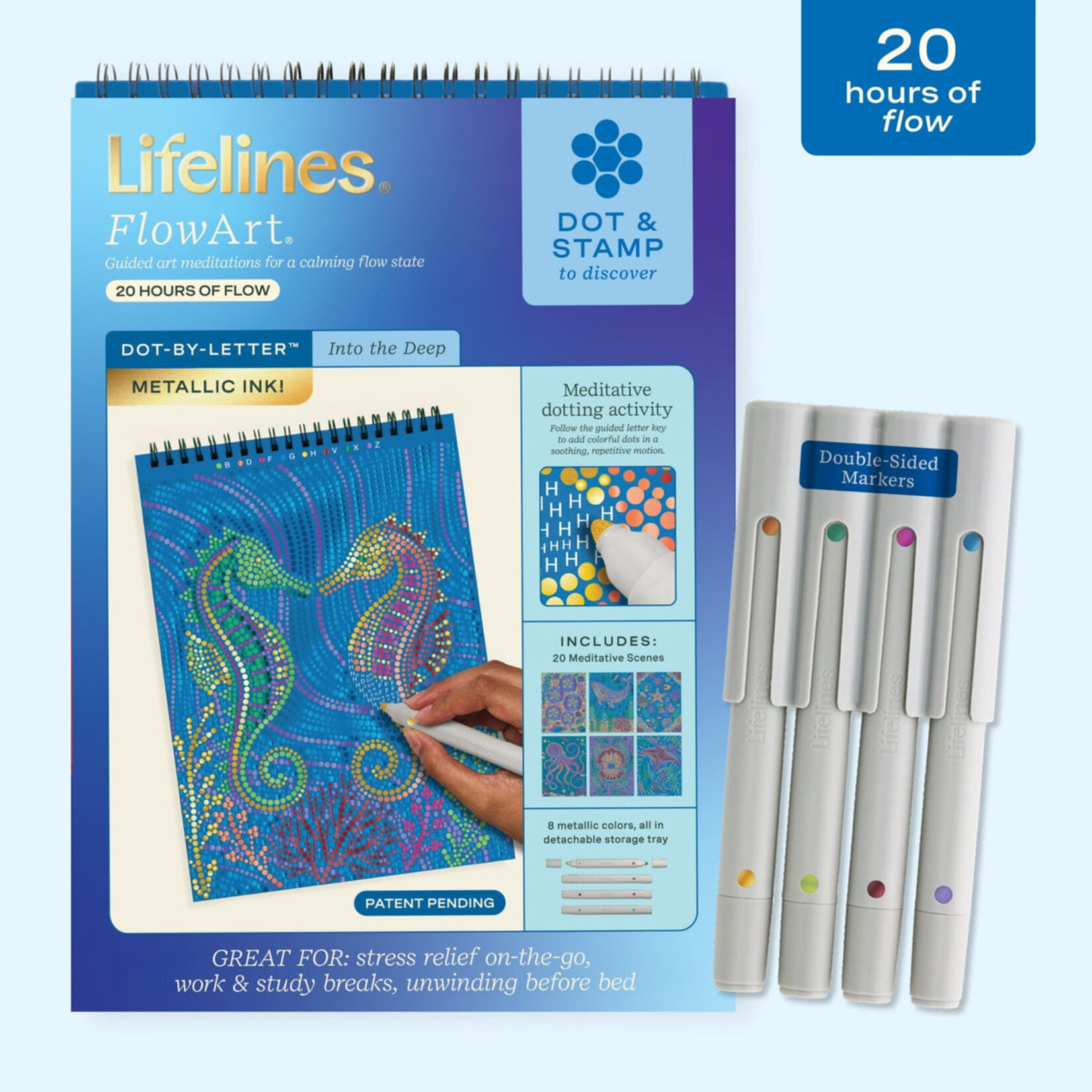 Lifelines Life Flow Art Into the Deep