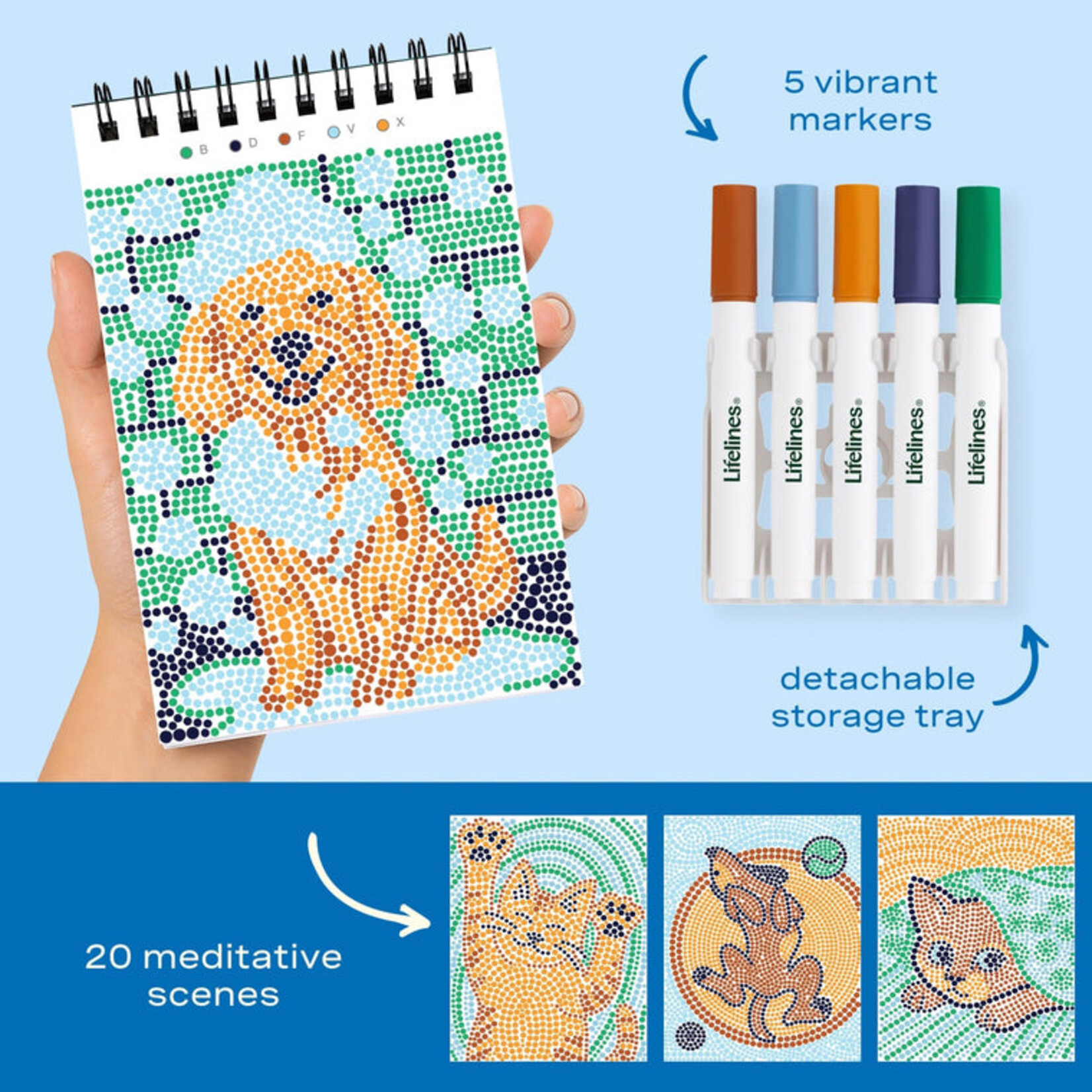 Lifelines Life Flow Art Mini Furry Friends