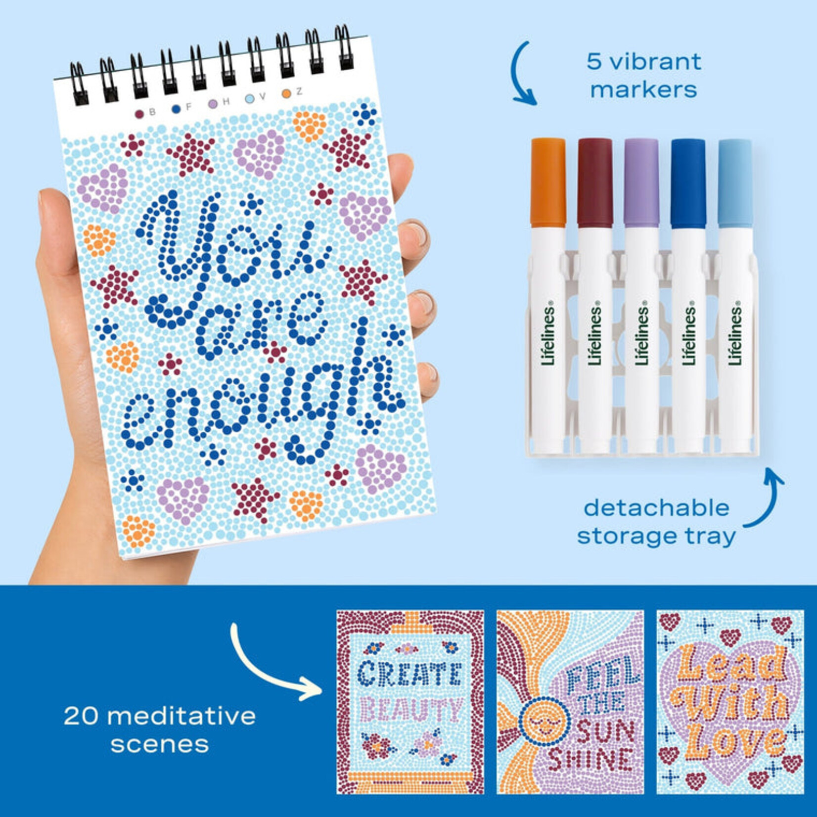 Lifelines Life Flow Art Mini Positivity