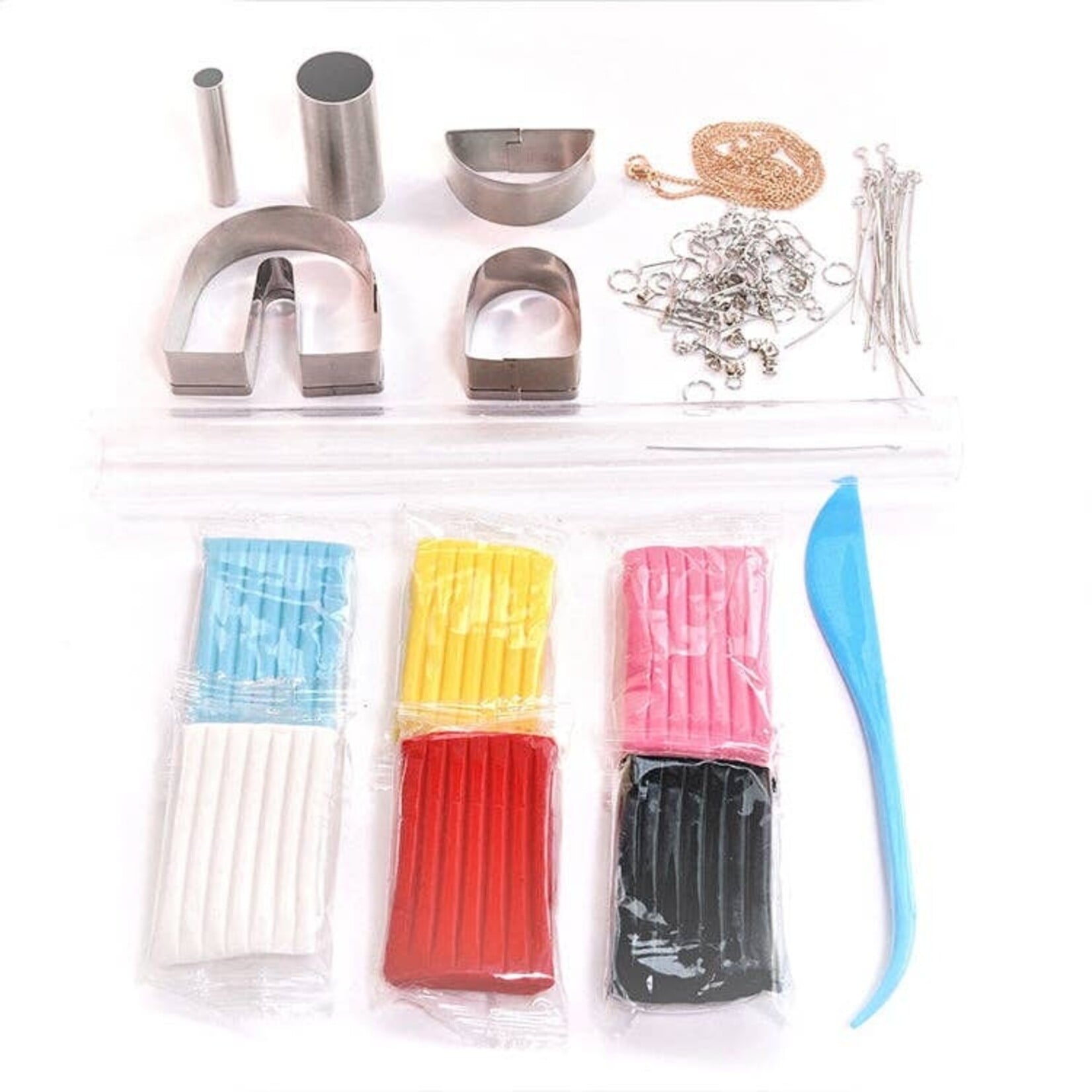 Kikkerland Kirkkerland -Clay Jewelry Kit