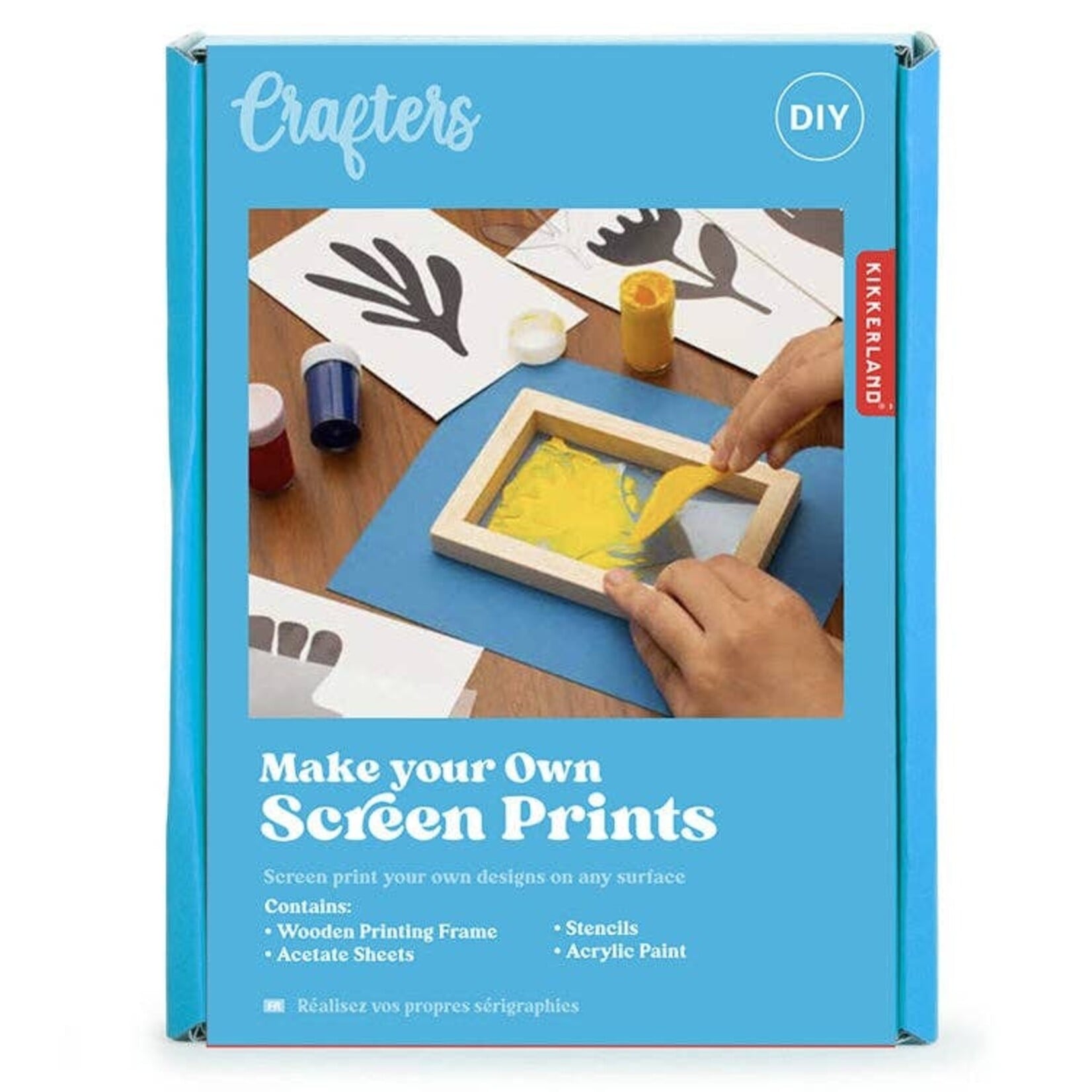 Kikkerland Kikkerland-Screen Printing Kit