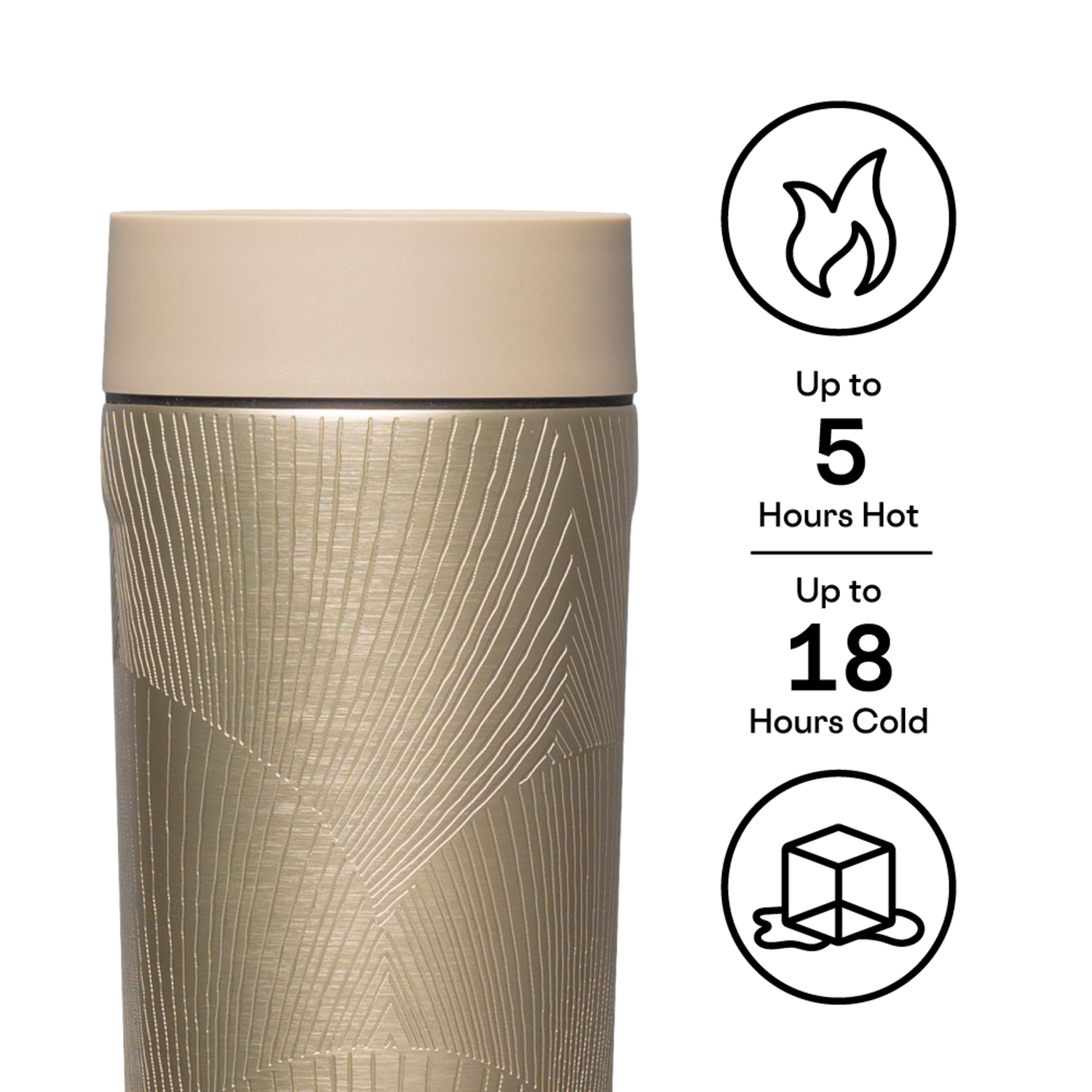 Corkcicle Corkcicle-Commuter Kitsch Stitch
